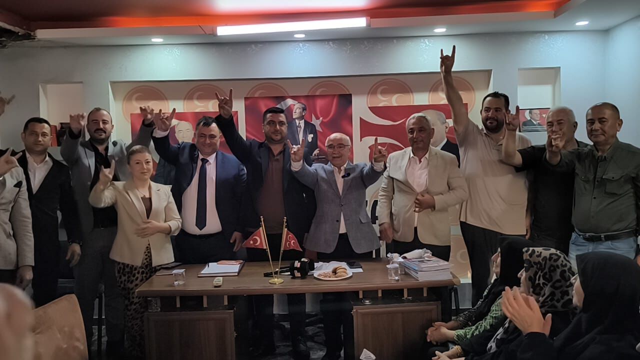 Mhp Osmani̇ye İl Başkani Yusuf Çomu Adayimiz Bahri̇ Koca (4)