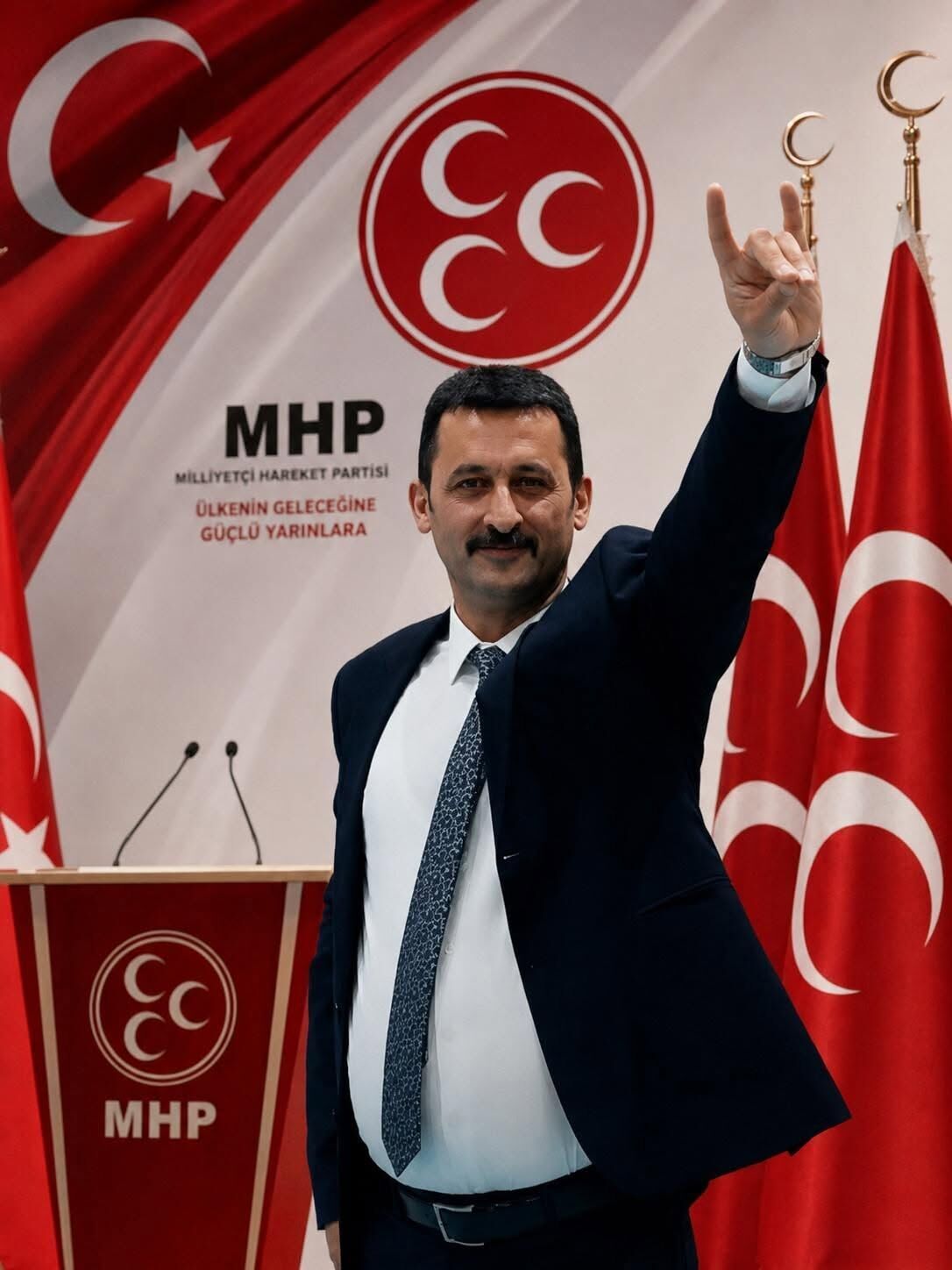Mhp'de Mustafa Aslan Merkez İlçe Adaylığından Çekildi