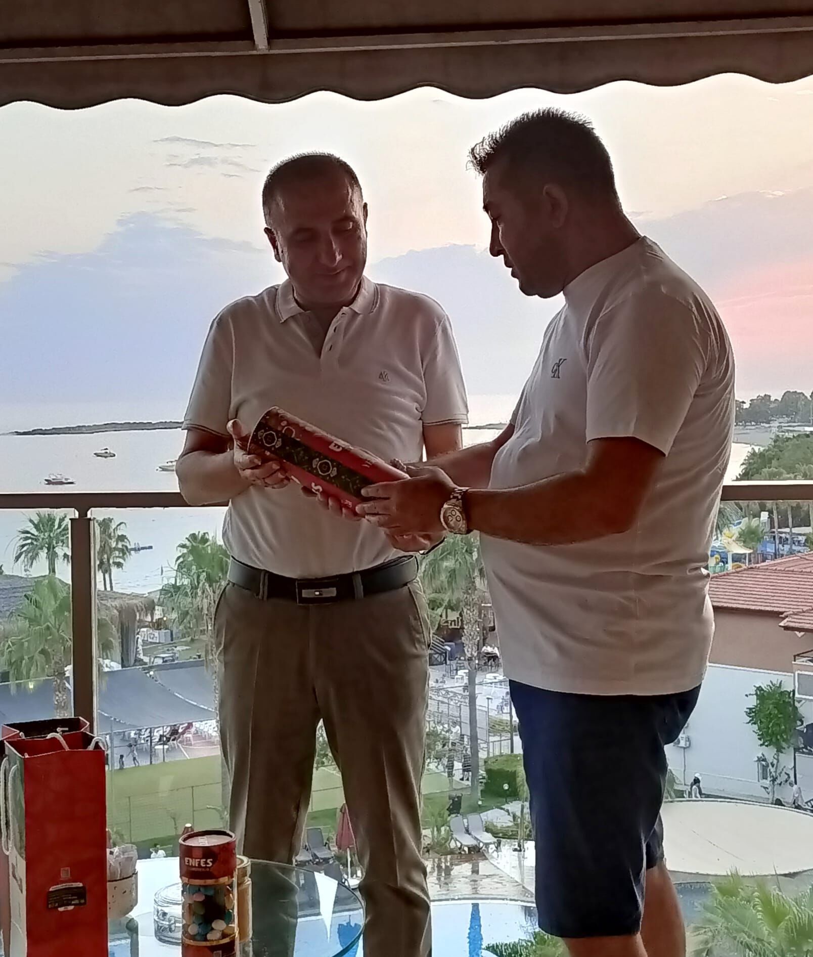 Mustafa Cengiz’den Genel Müdür Nazım Teke’ye Ziyaret1