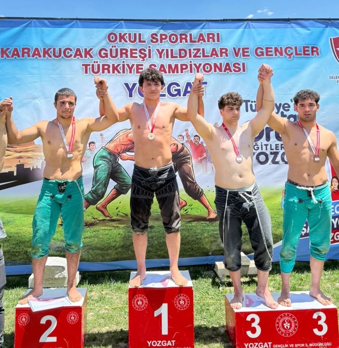 Osmaniye Güreş Üçüncü 1
