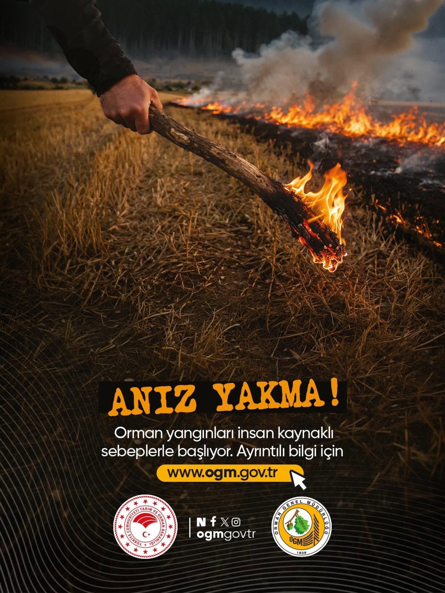 Osmaniye’de Anız Yangınlarına Karşı Kritik Uyarı