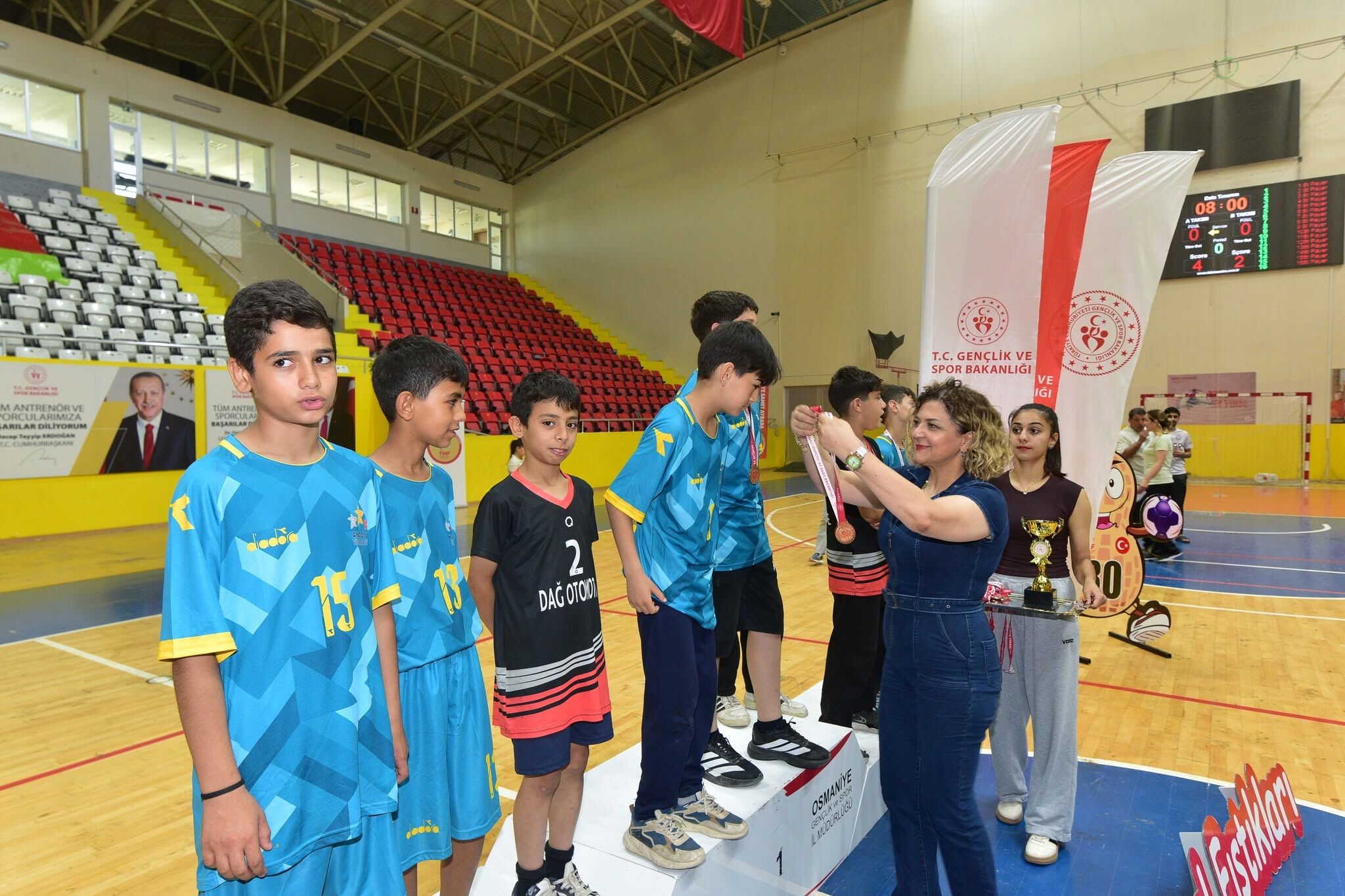Osmaniye’de Havalı Hentbol Fıstıkları Turnuvası Tamamlandı5