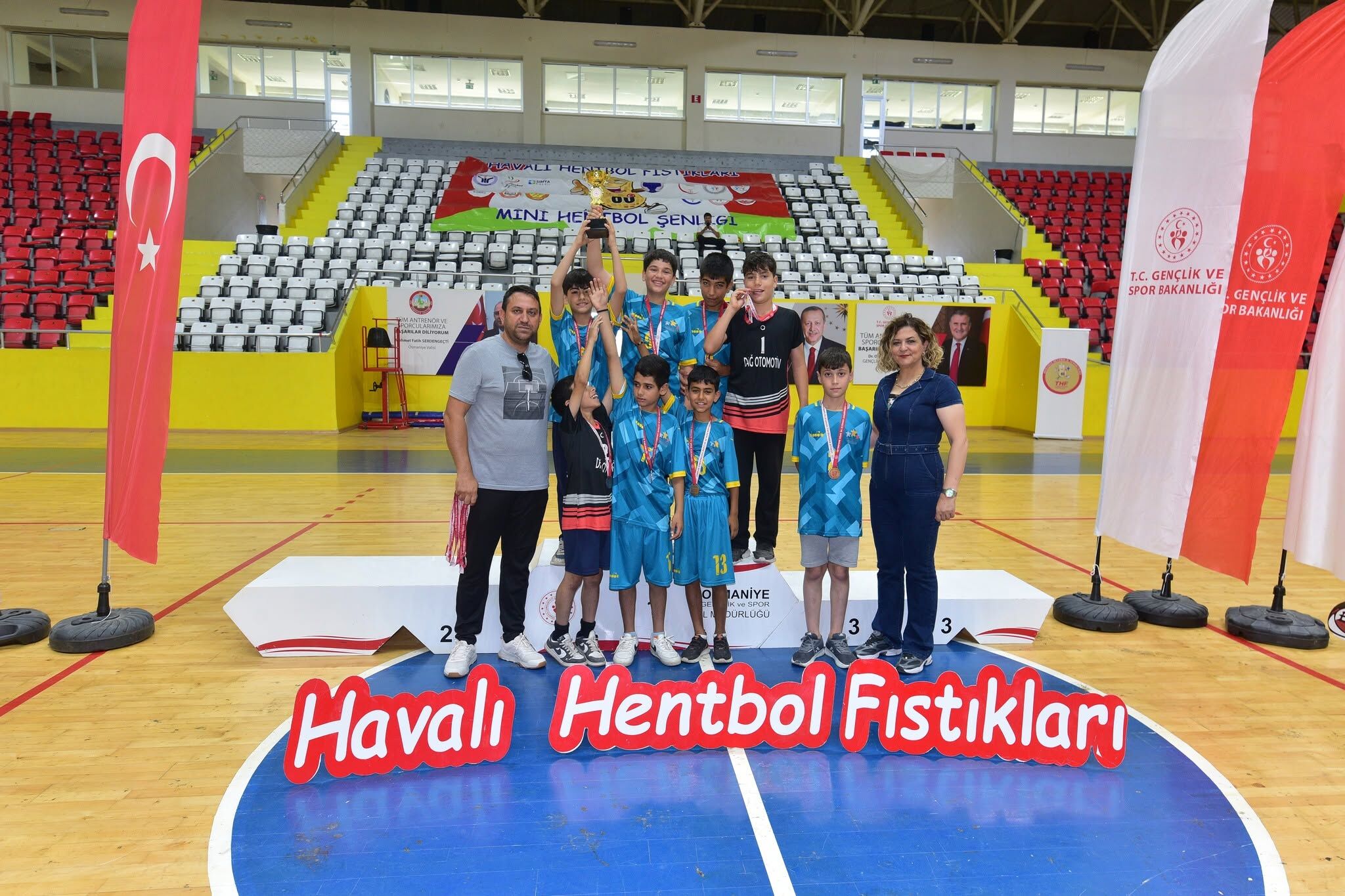 Osmaniye’de Havalı Hentbol Fıstıkları Turnuvası Tamamlandı6