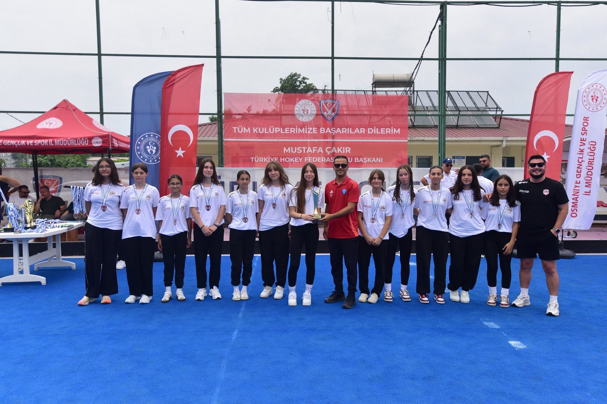 Osmaniye’de U16 Hokey 1. Lig 2. Etap Sona Erdi12