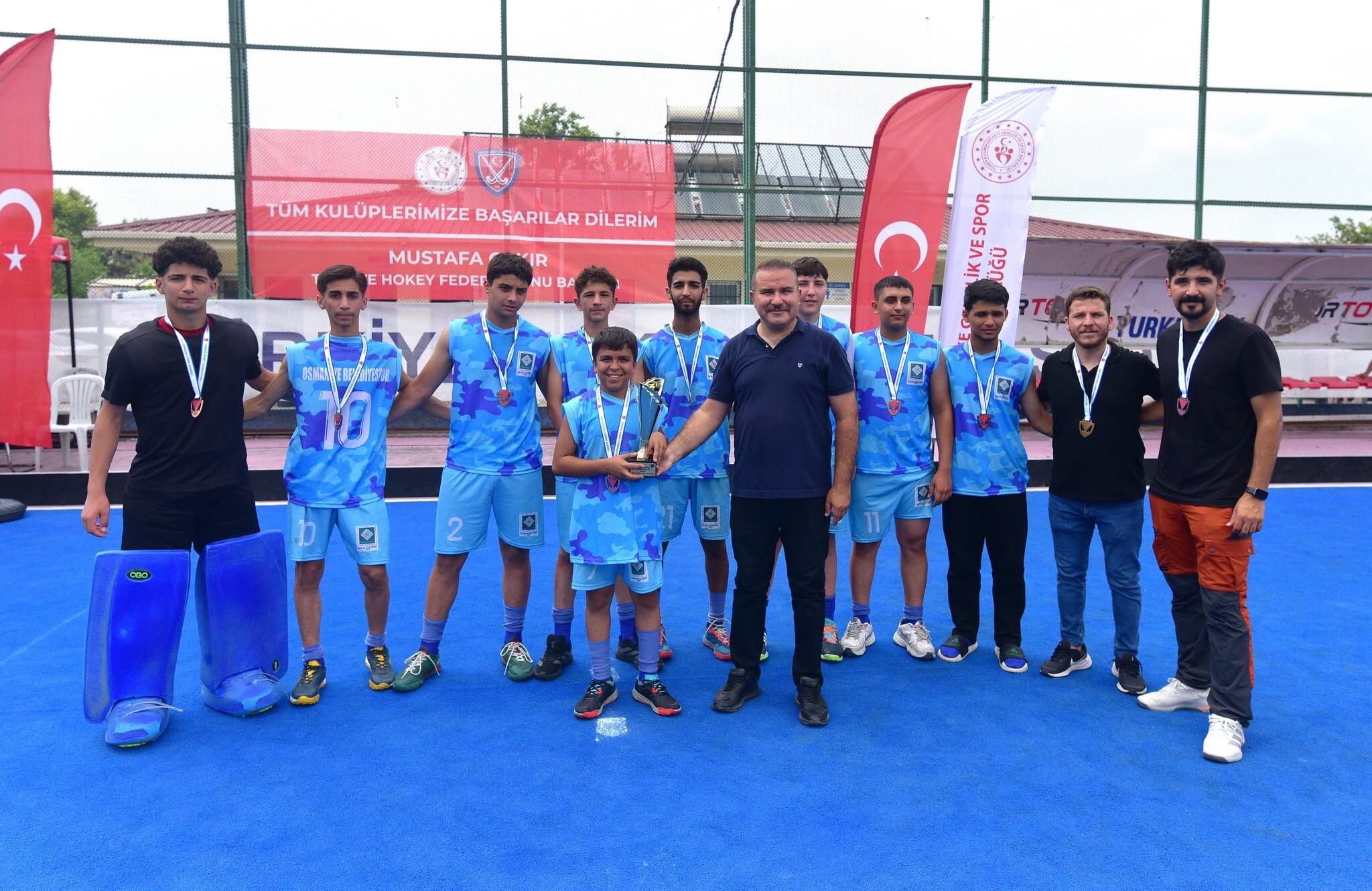 Osmaniye’de U16 Hokey 1. Lig 2. Etap Sona Erdi9