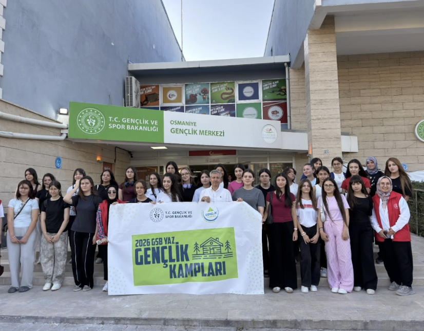 Osmaniye’den Gençler Kampta