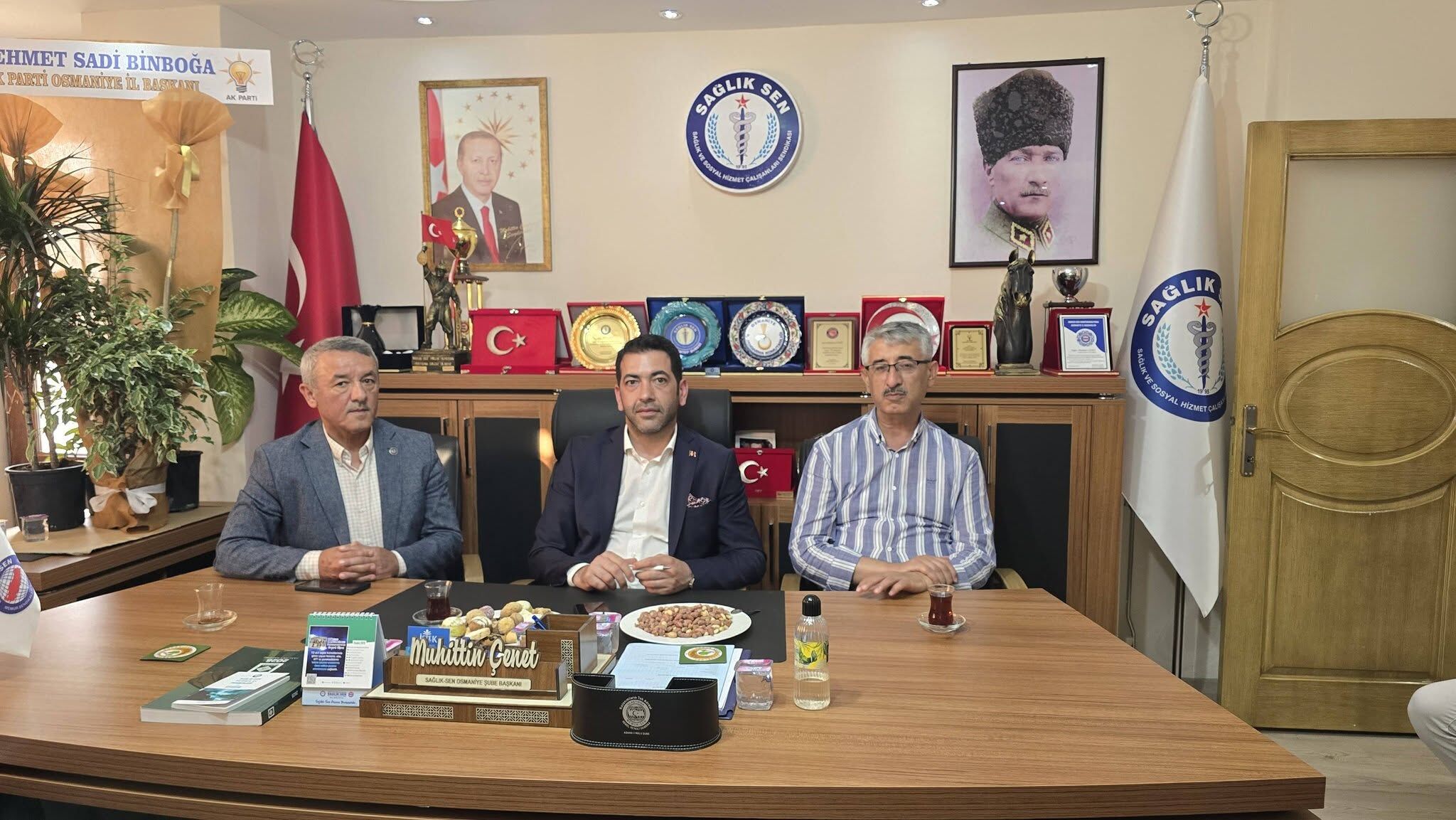 Sağlık Sen Akp Ziyaret