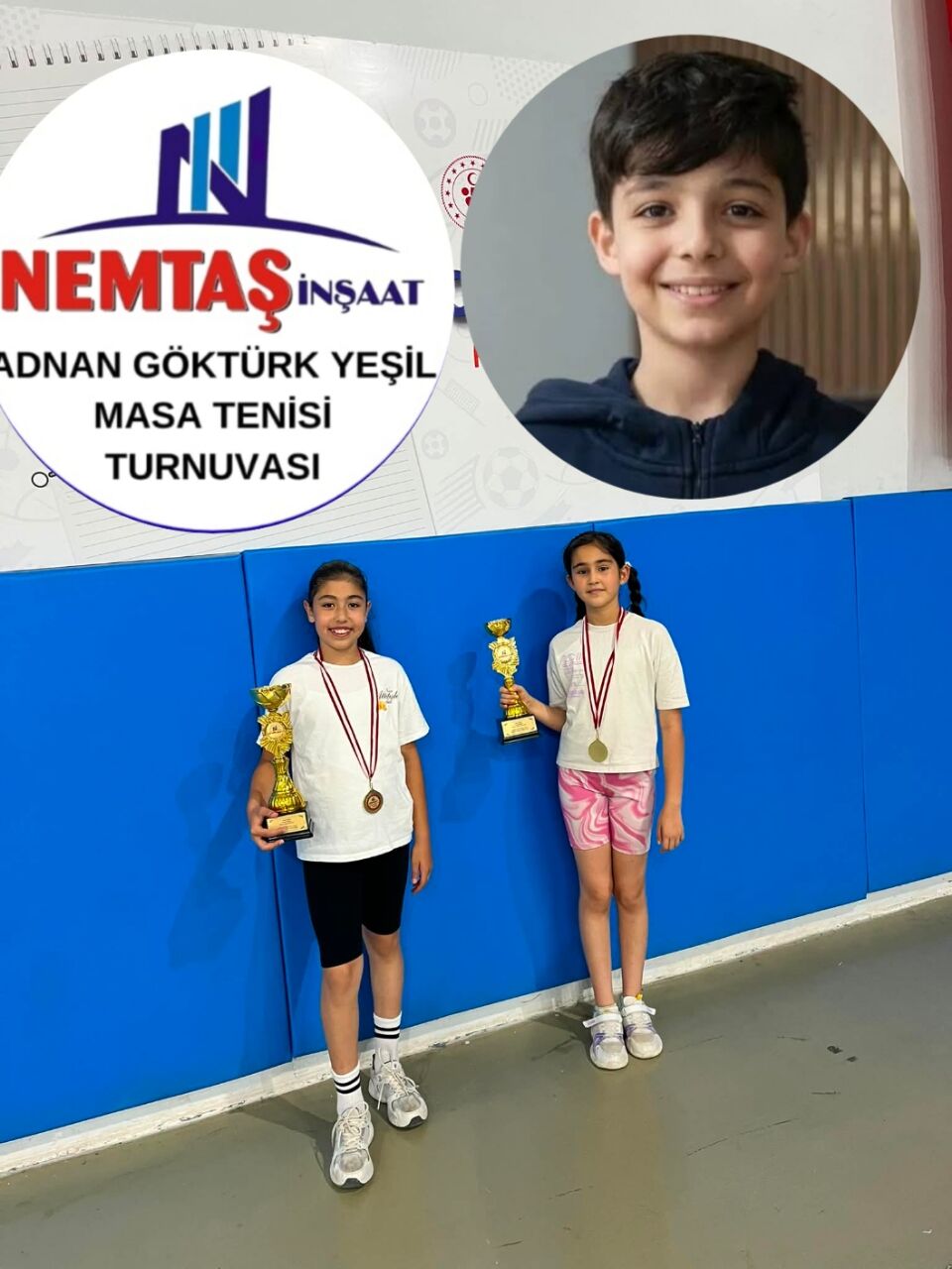 Şehi̇t Adnan Göktürk Anisina Masa Teni̇si̇ Turnuvasi Düzenlendi̇ (2)