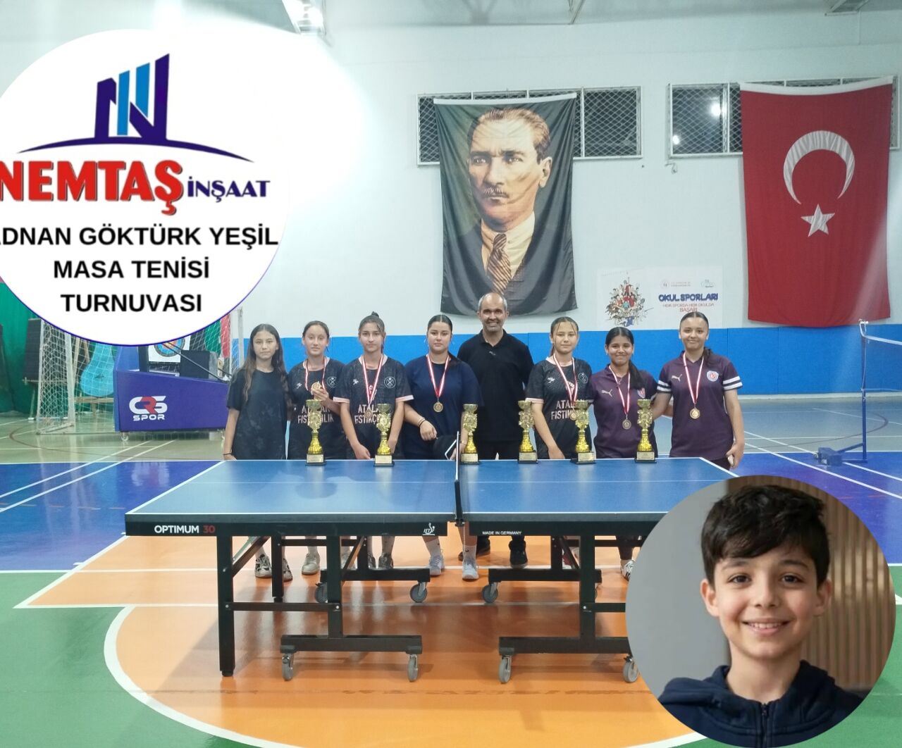Şehi̇t Adnan Göktürk Anisina Masa Teni̇si̇ Turnuvasi Düzenlendi̇ (3)