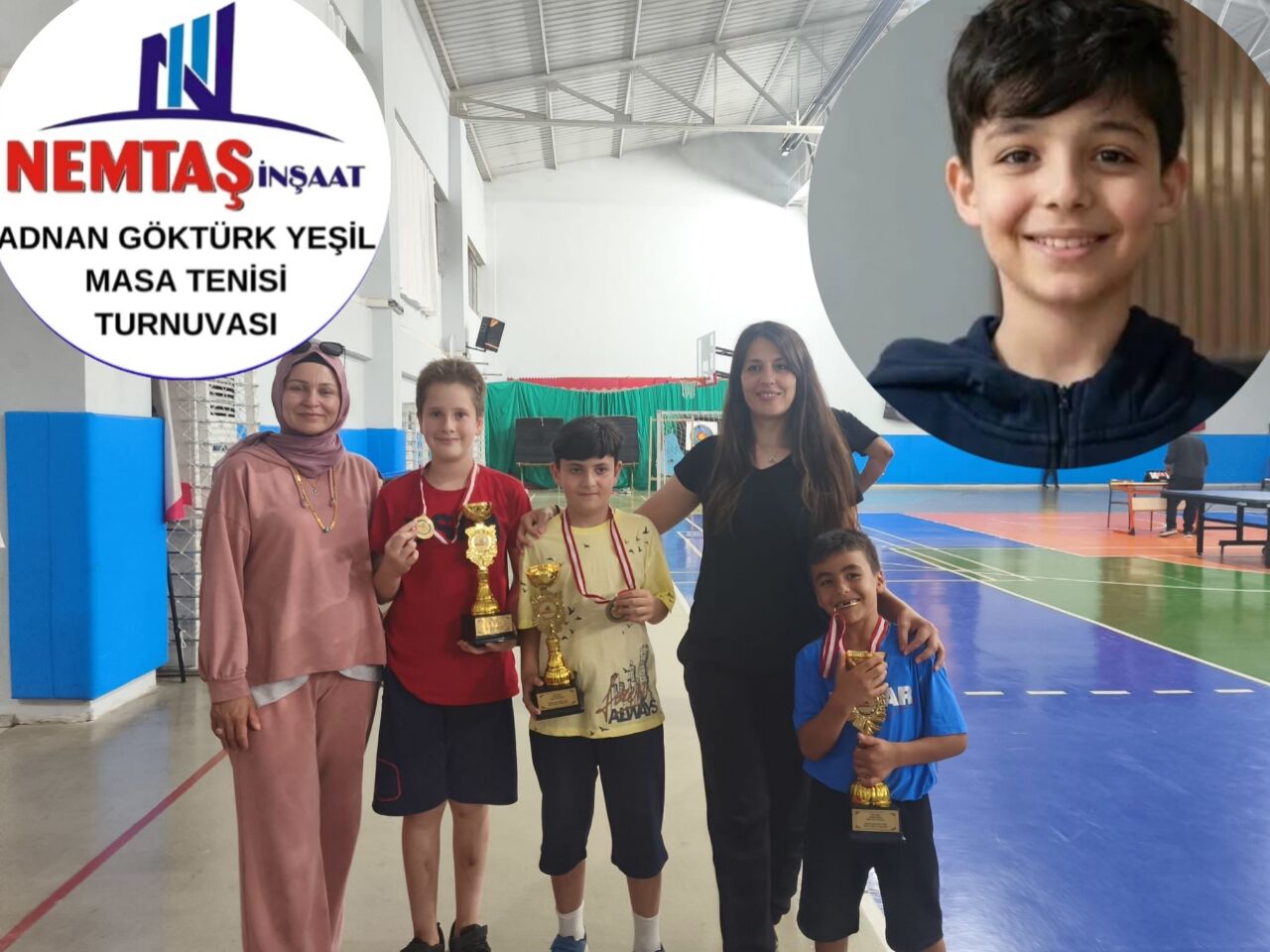 Şehi̇t Adnan Göktürk Anisina Masa Teni̇si̇ Turnuvasi Düzenlendi̇ (4)