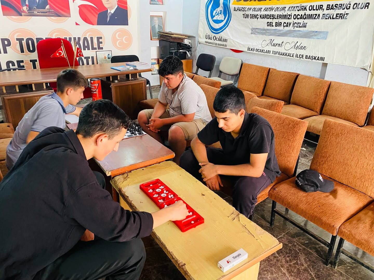 Toprakkale’de Gençlerle Mangala Ve Satranç Etkinliği2