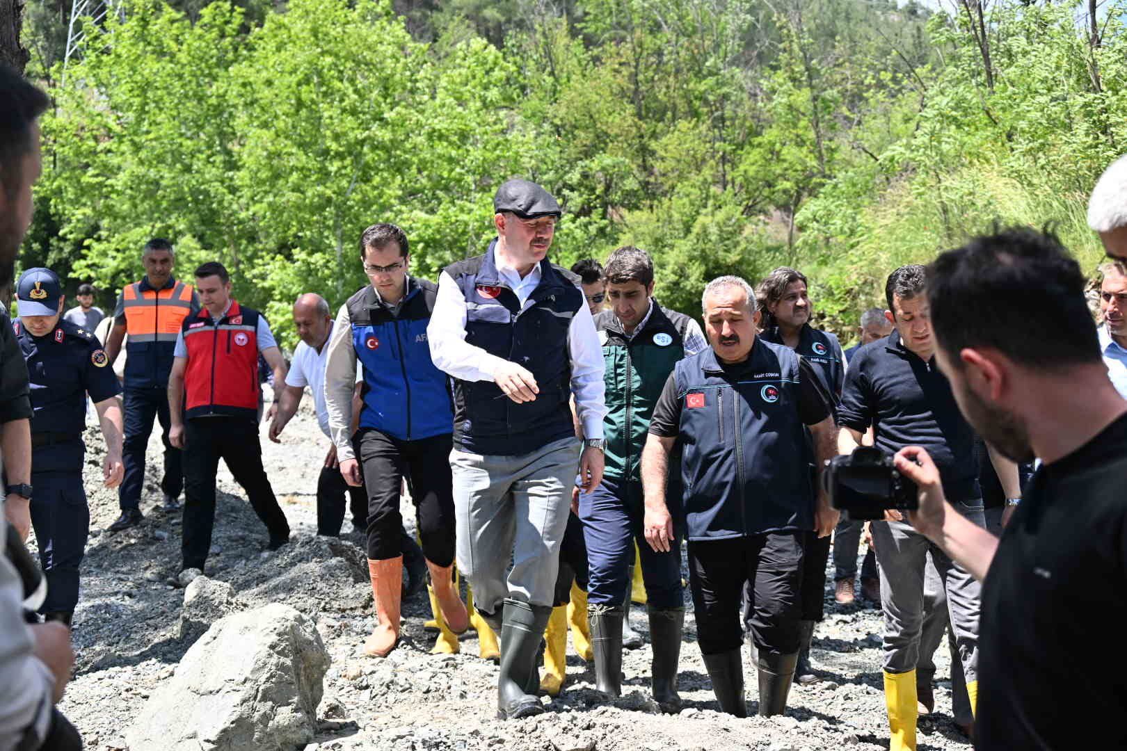 Vali Bahçe Sel Inceleme