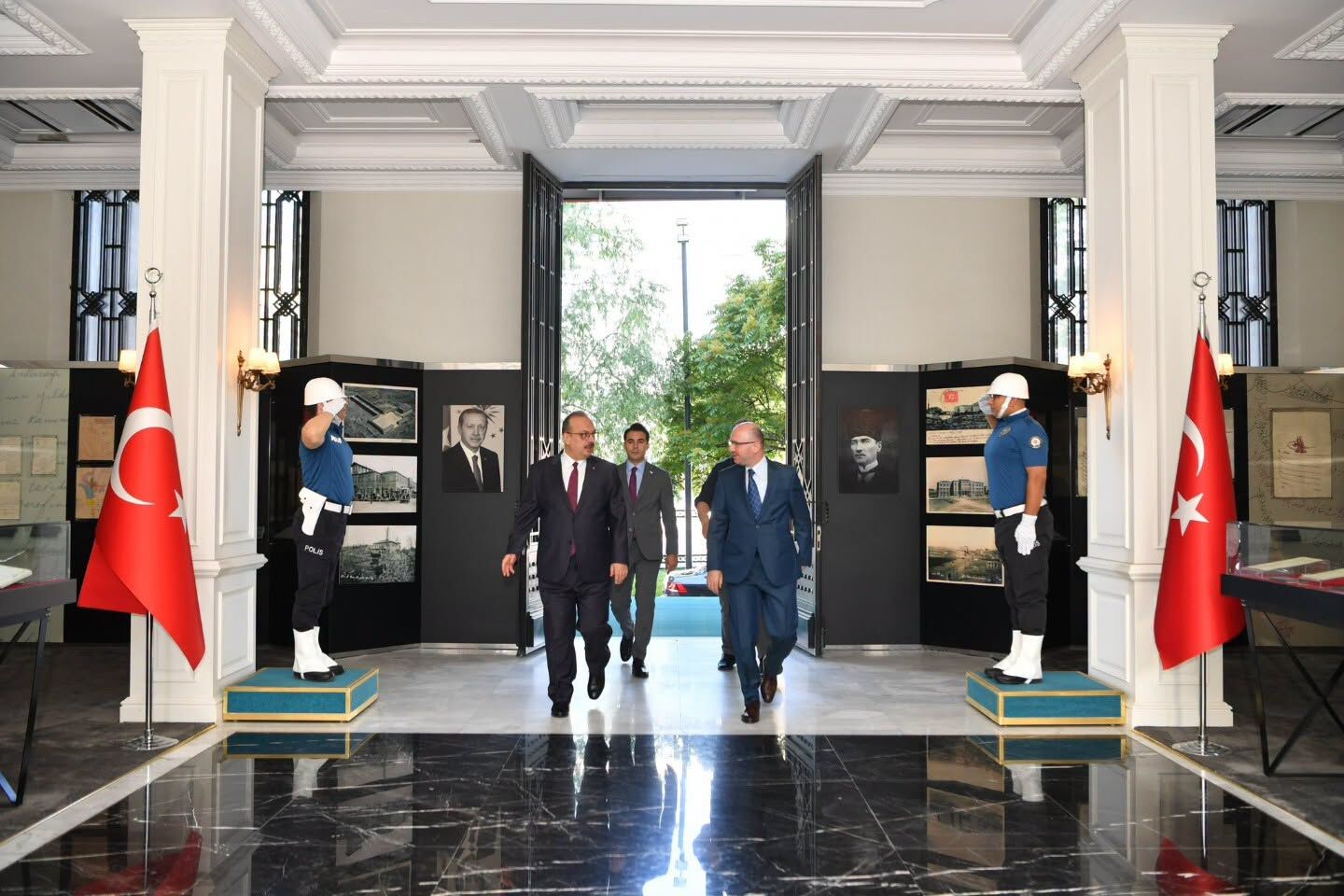 Vali Serdengeçti'den Ankara Valisi Canbolat'a Ziyaret (1)