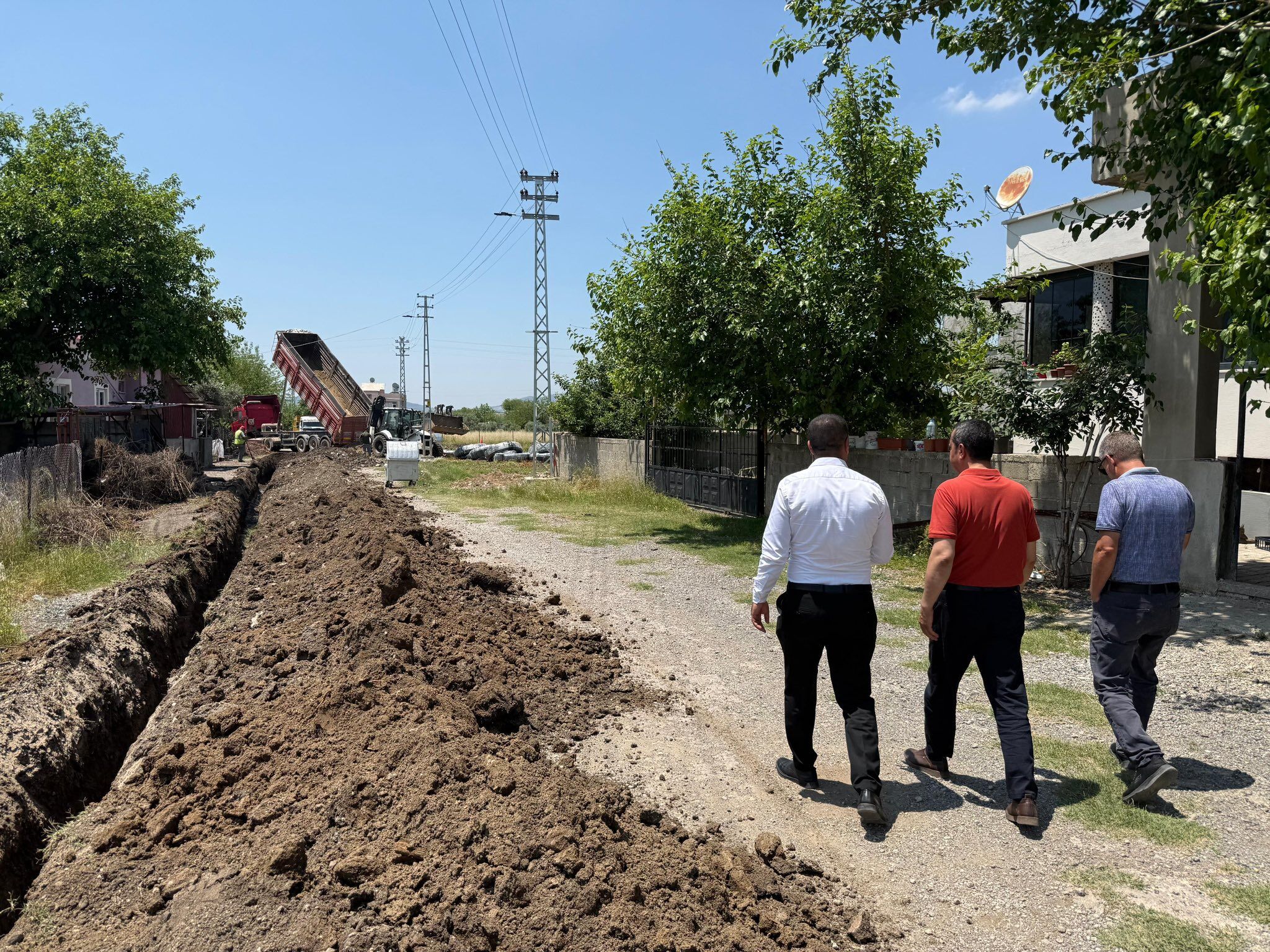 Yarbaşı'nda Doğalgaz Çalışmaları Sürüyor (2)