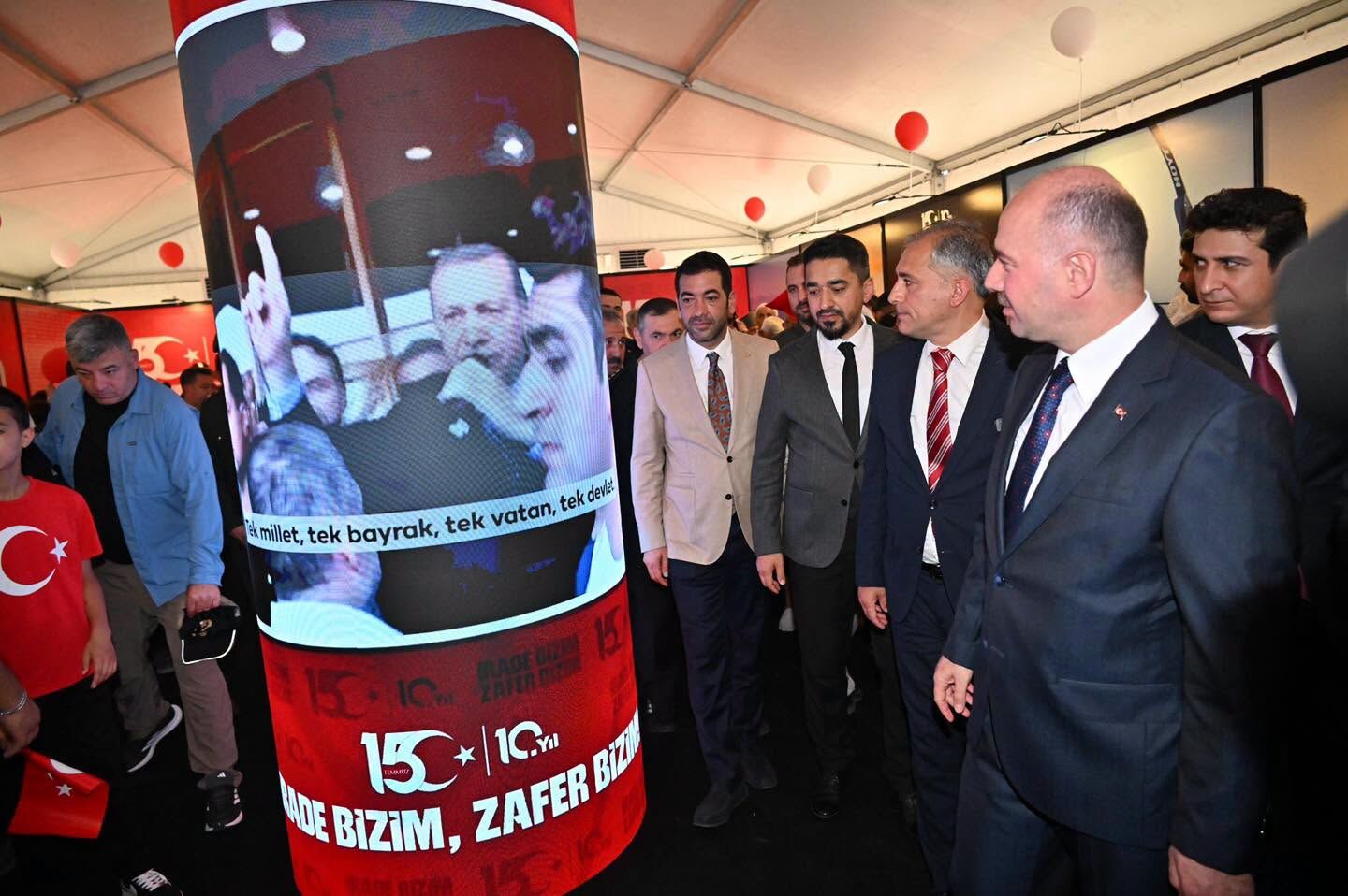15 Temmuz Hafıza Durağı Açıldı Milli Ruh Geleceğe Taşınıyor1