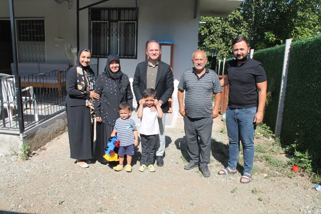 Kaymakam Akpınar Şehit ve Gazi Ailesini Yalnız Bırakmadı