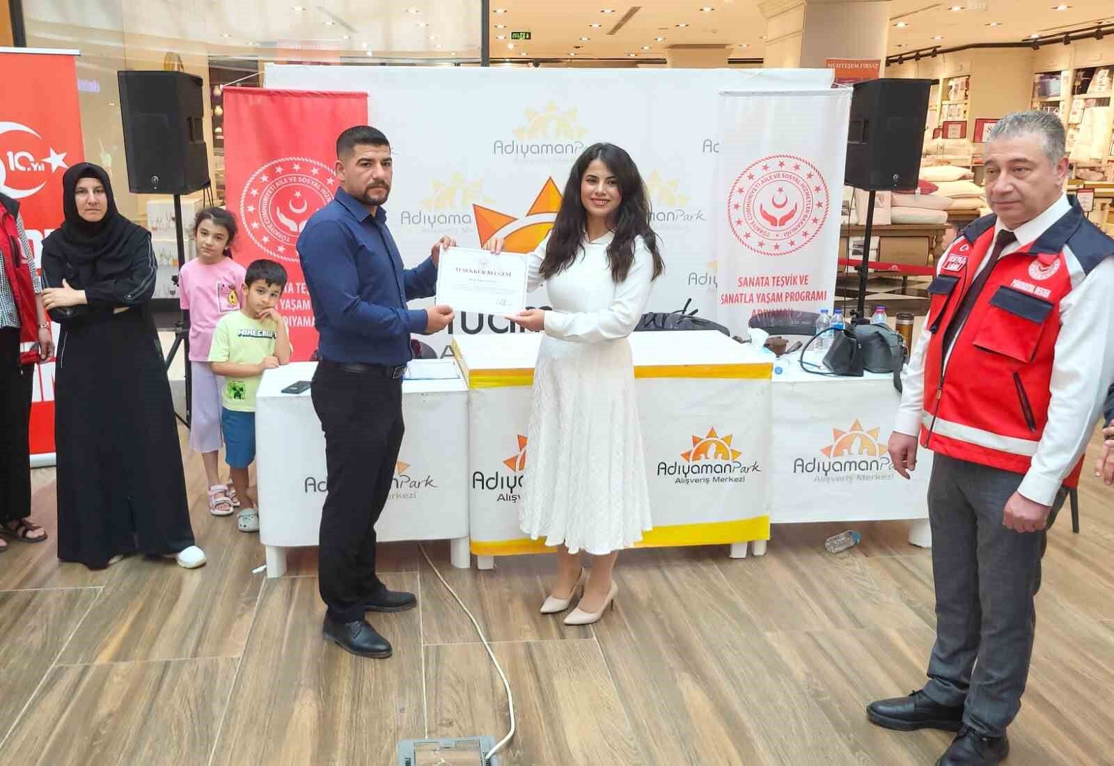 Adıyaman’da Şehit Yakınları Ve Gazilerden Sanat Etkinliği2