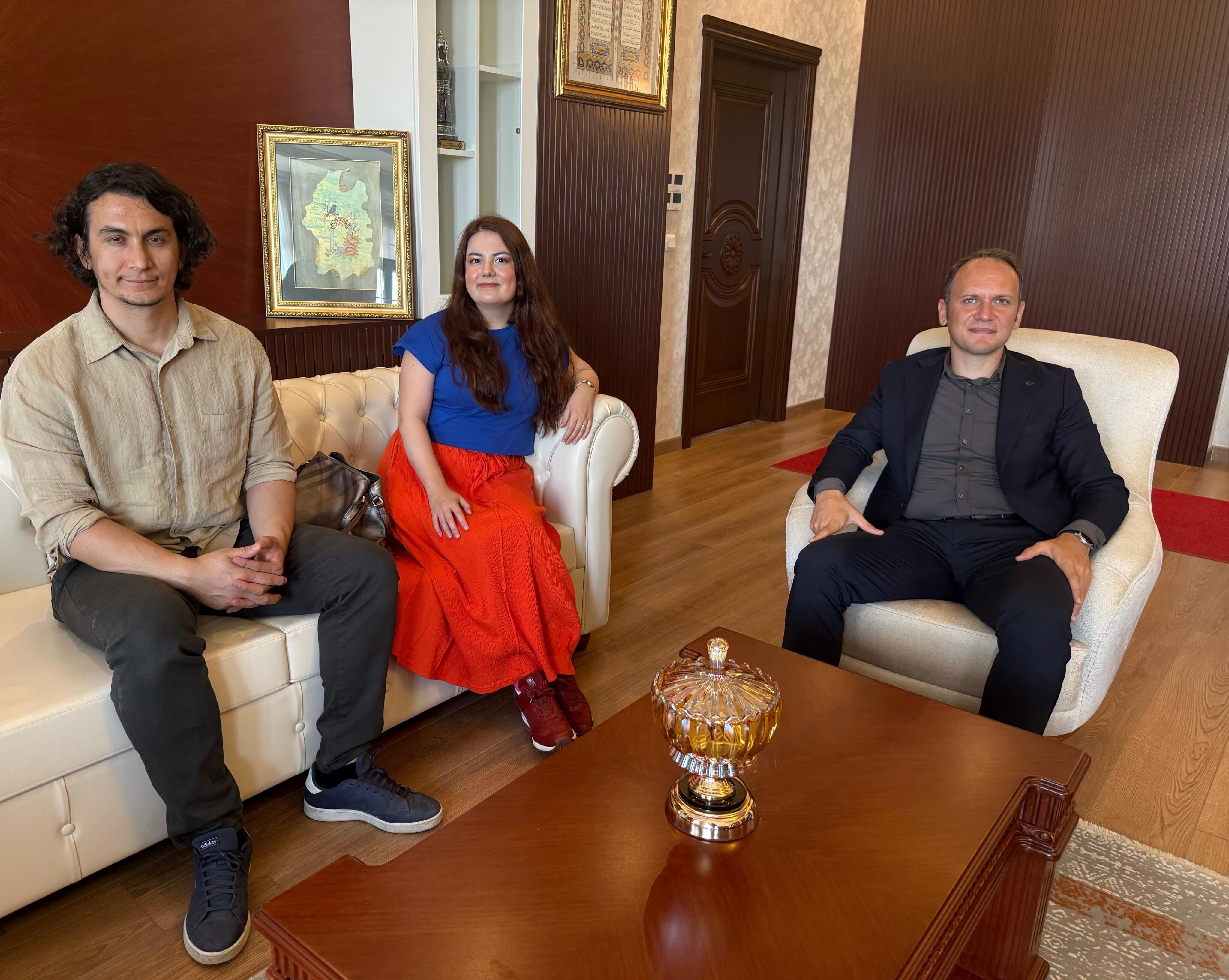 Ak Parti Erzin Teşkilatından Kaymakam Akpınar'a Ziyaret1