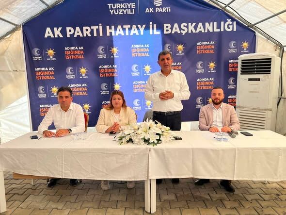 AK Parti Hatay’da Yönetim Kurulu Toplantısı Gerçekleştirildi