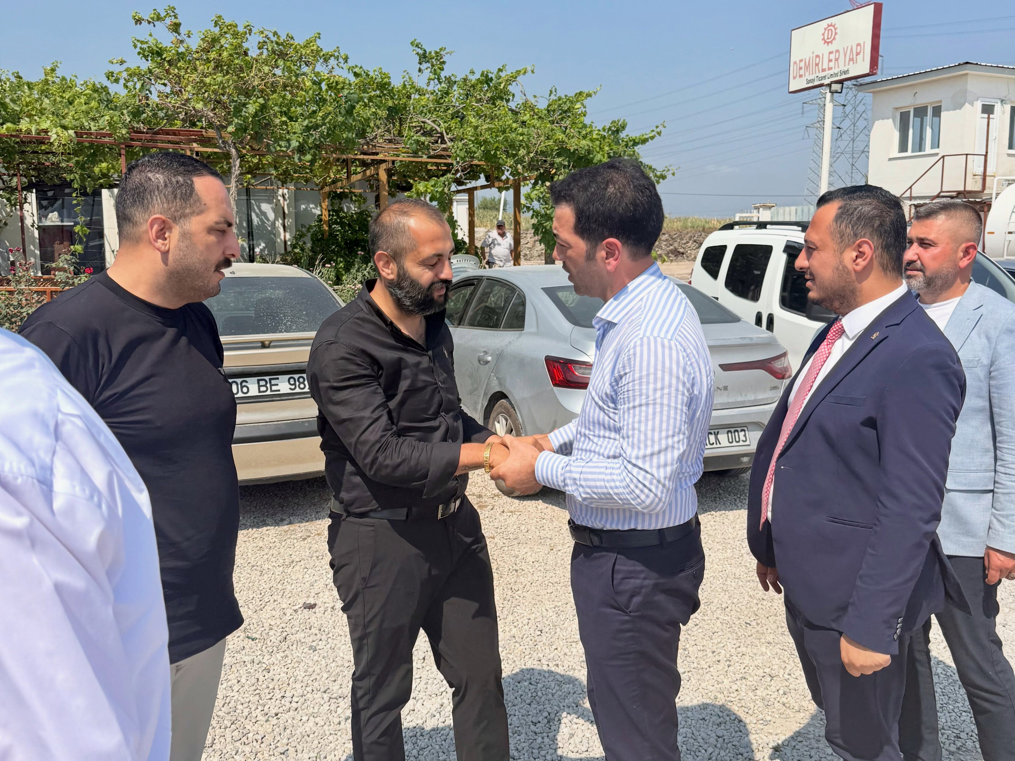 Ak Parti Osmaniye Teşkilatı’ndan Anlamlı Taziye Ziyareti5