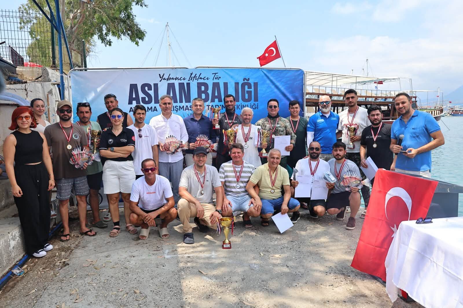Antalya'da Aslan Balığına Karşı Farkındalık Etkinliği2