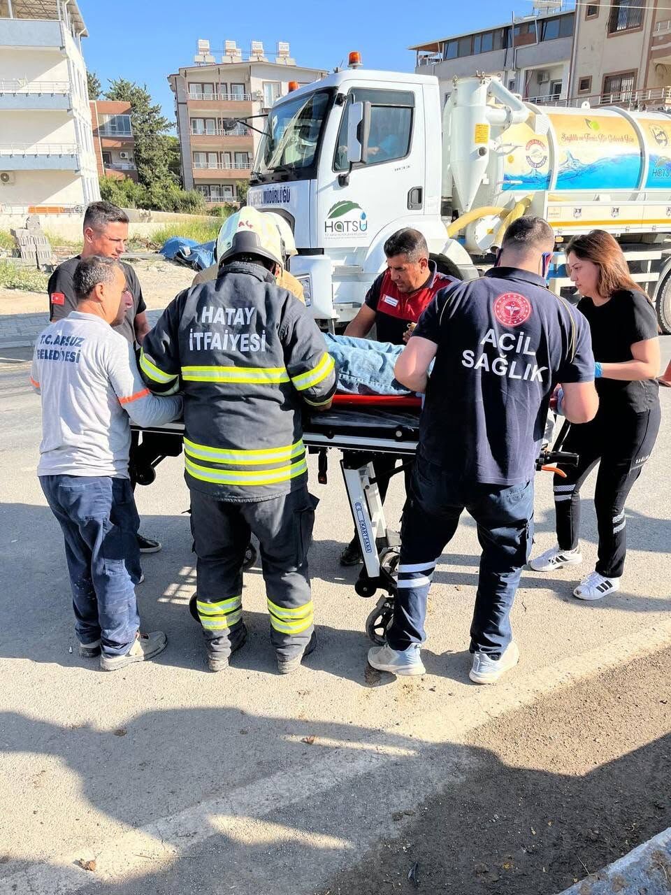 Arsuz'da Hayat Kurtaran Müdahale2