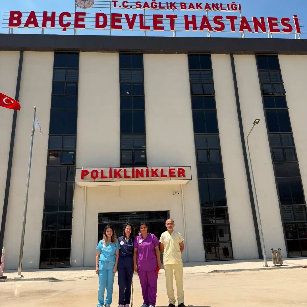 Bahçe Devlet Hastanesi'nde Tek Tip Üniforma Dönemi Başladı (5)