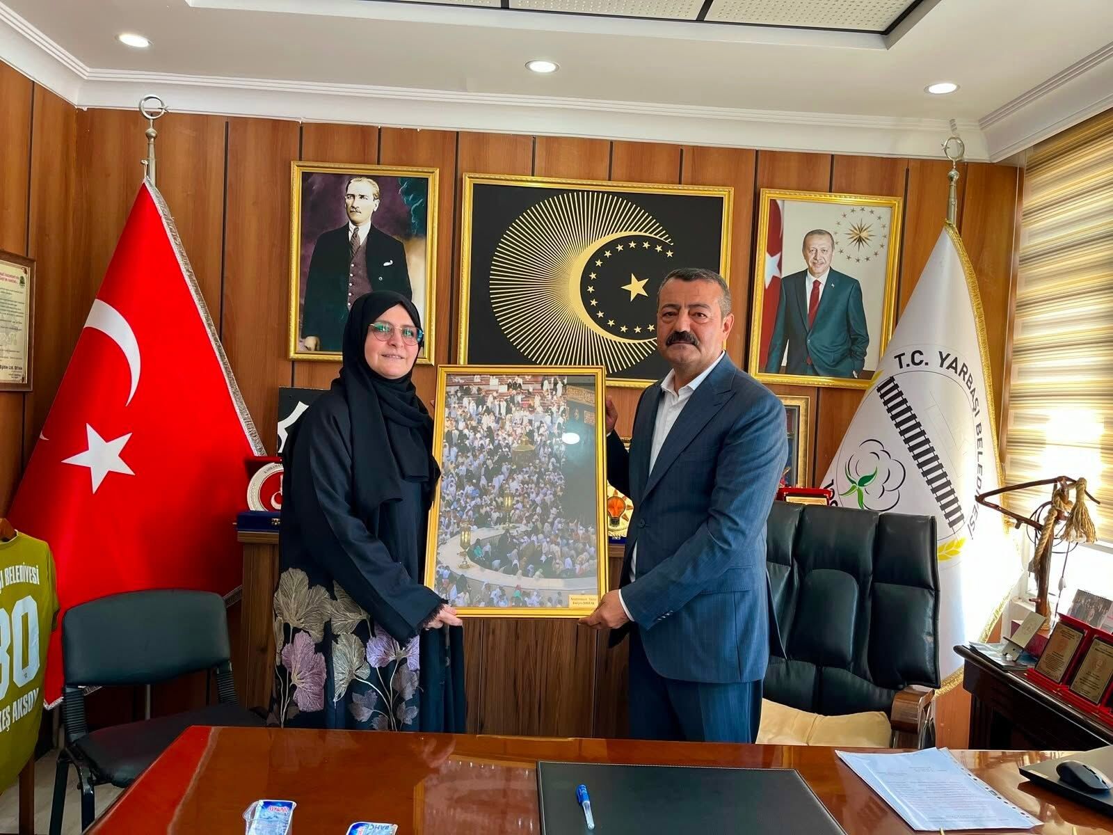 Başkan Aksoy'dan Dmd Hastası Uygar'a Destek Mesajı