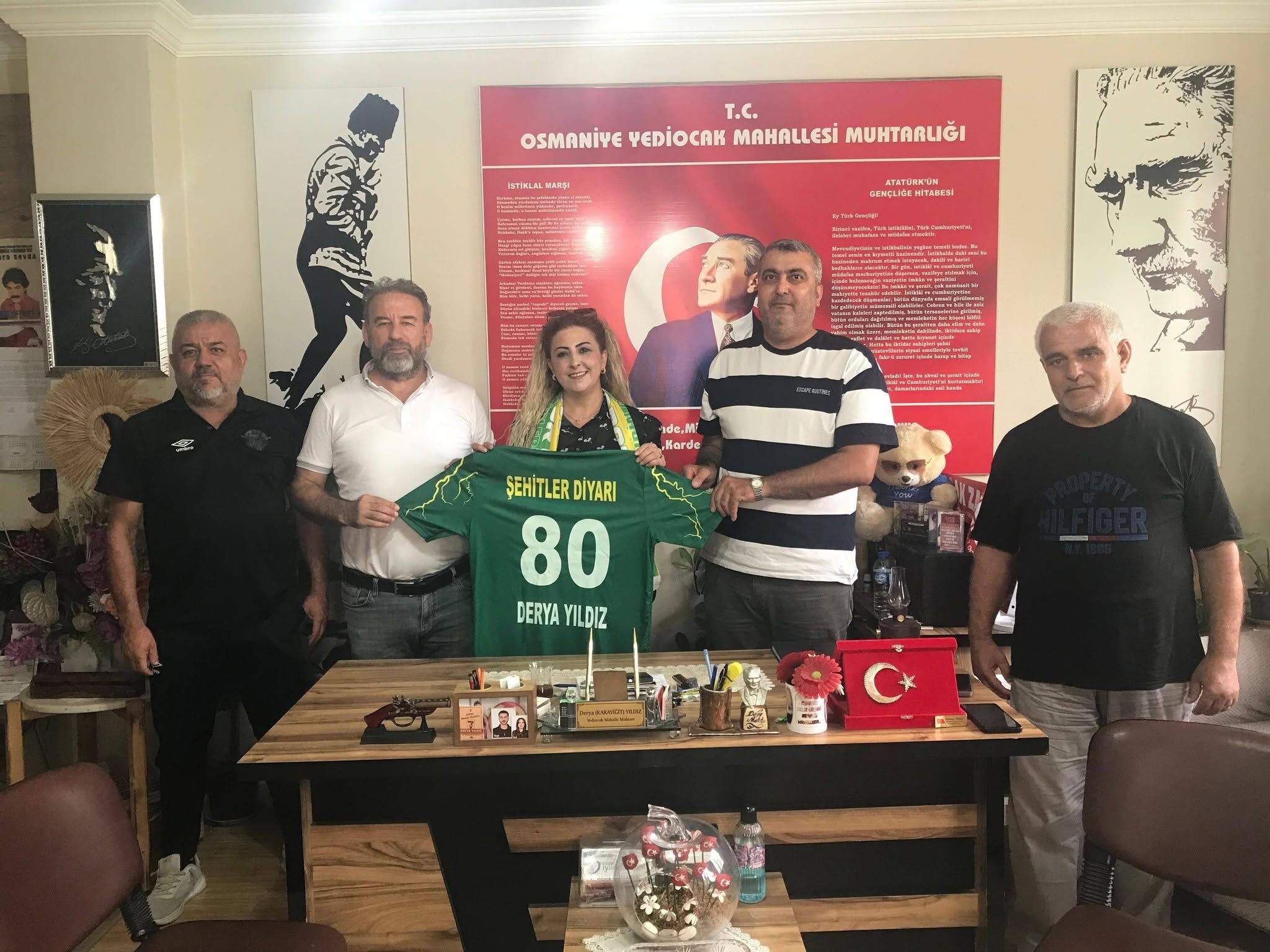 Başkan Gürbüz'den Muhtar Derya Yıldız'a Anlamlı Jest (1)