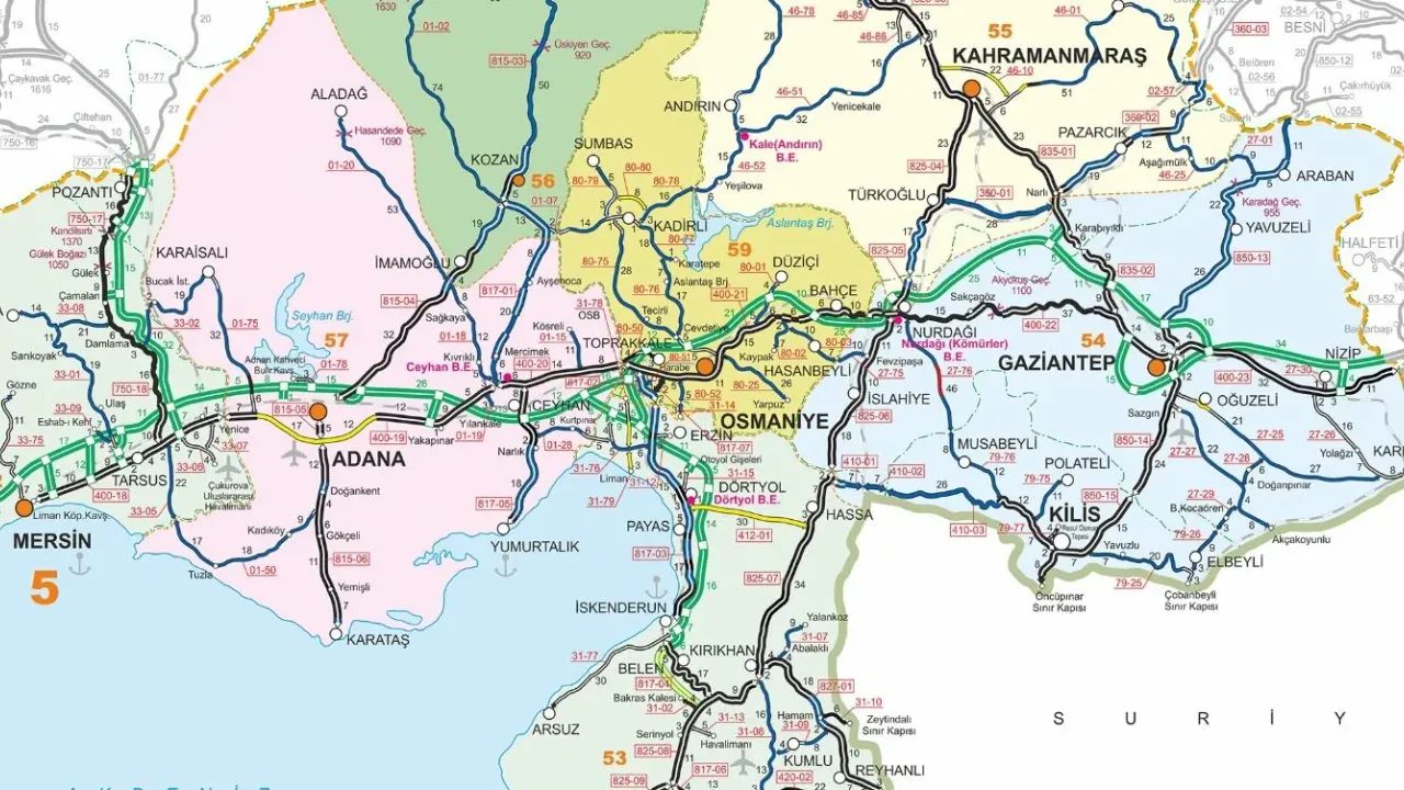 Bu Yollar Kapatildi Osmaniye Hatay Ve Gaziantepte Yeni Trafik Duzeni
