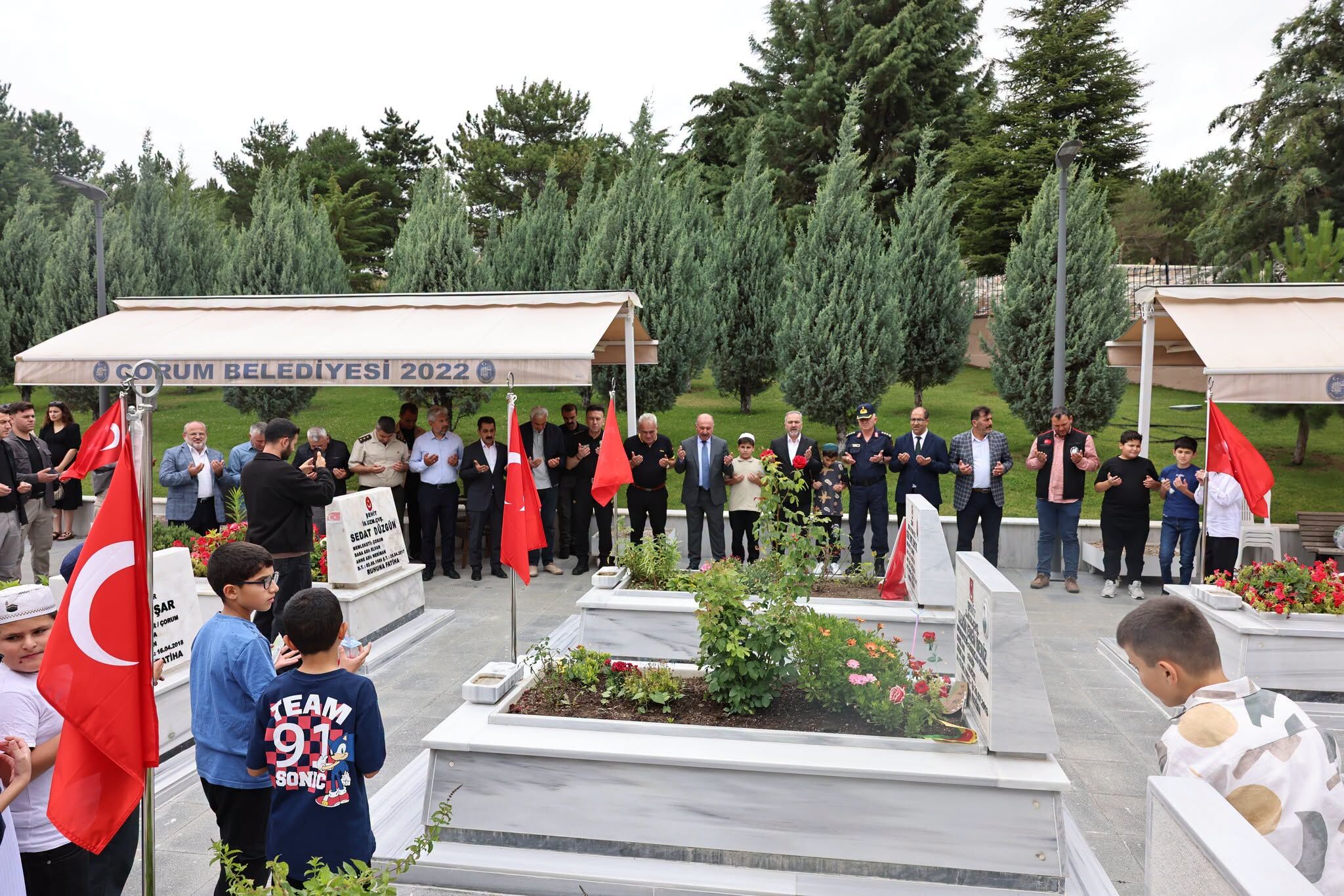 Çorum'da Şehit Bekir Eren Deniz İçin Mevlit Programı2