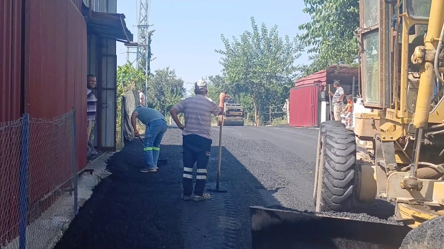 Dörtyol Özerli Mahallesi’nde Asfalt Çalışması1