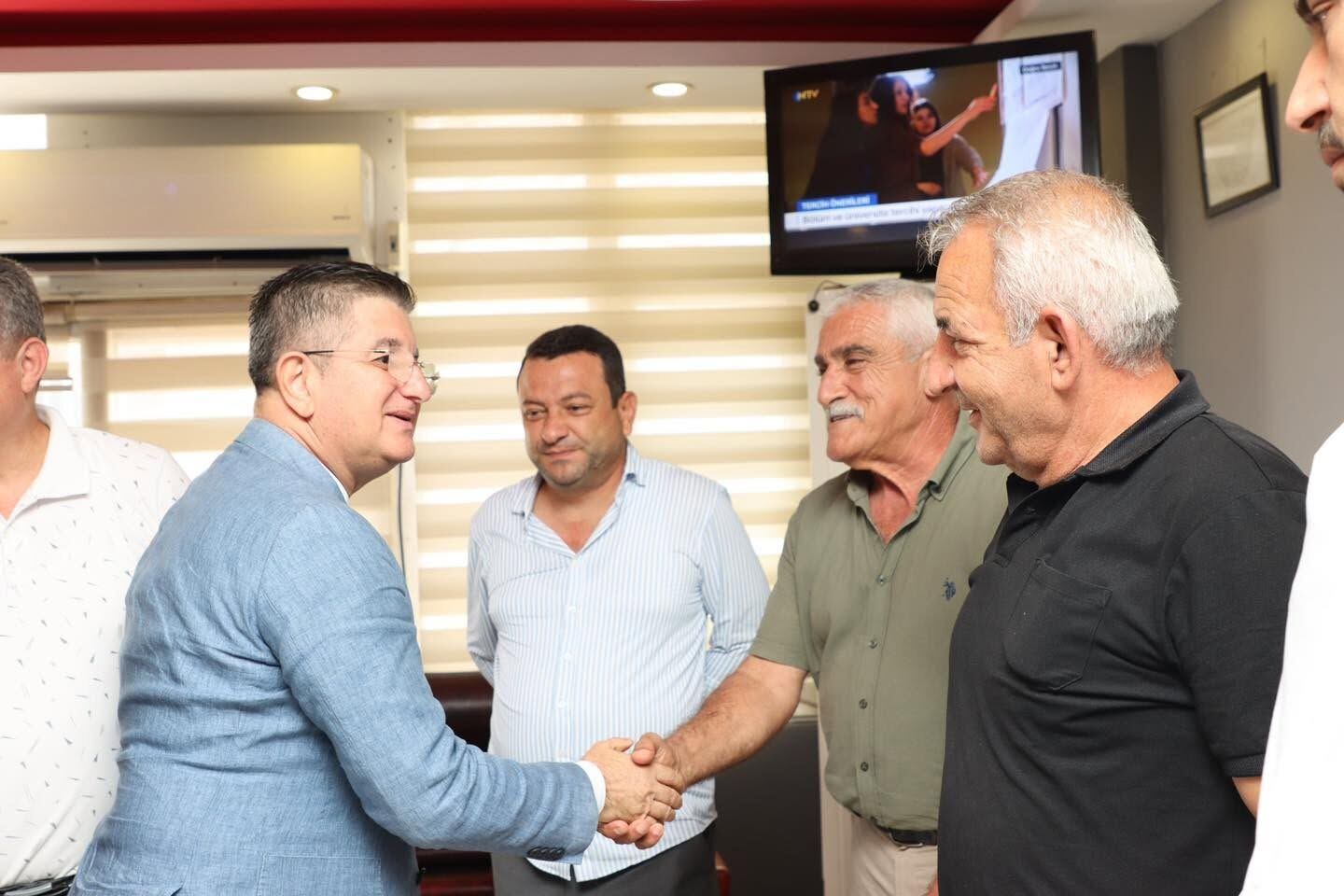 Dörtyol’da Mhp İlçe Başkanlığına Hayırlı Olsun Ziyareti1