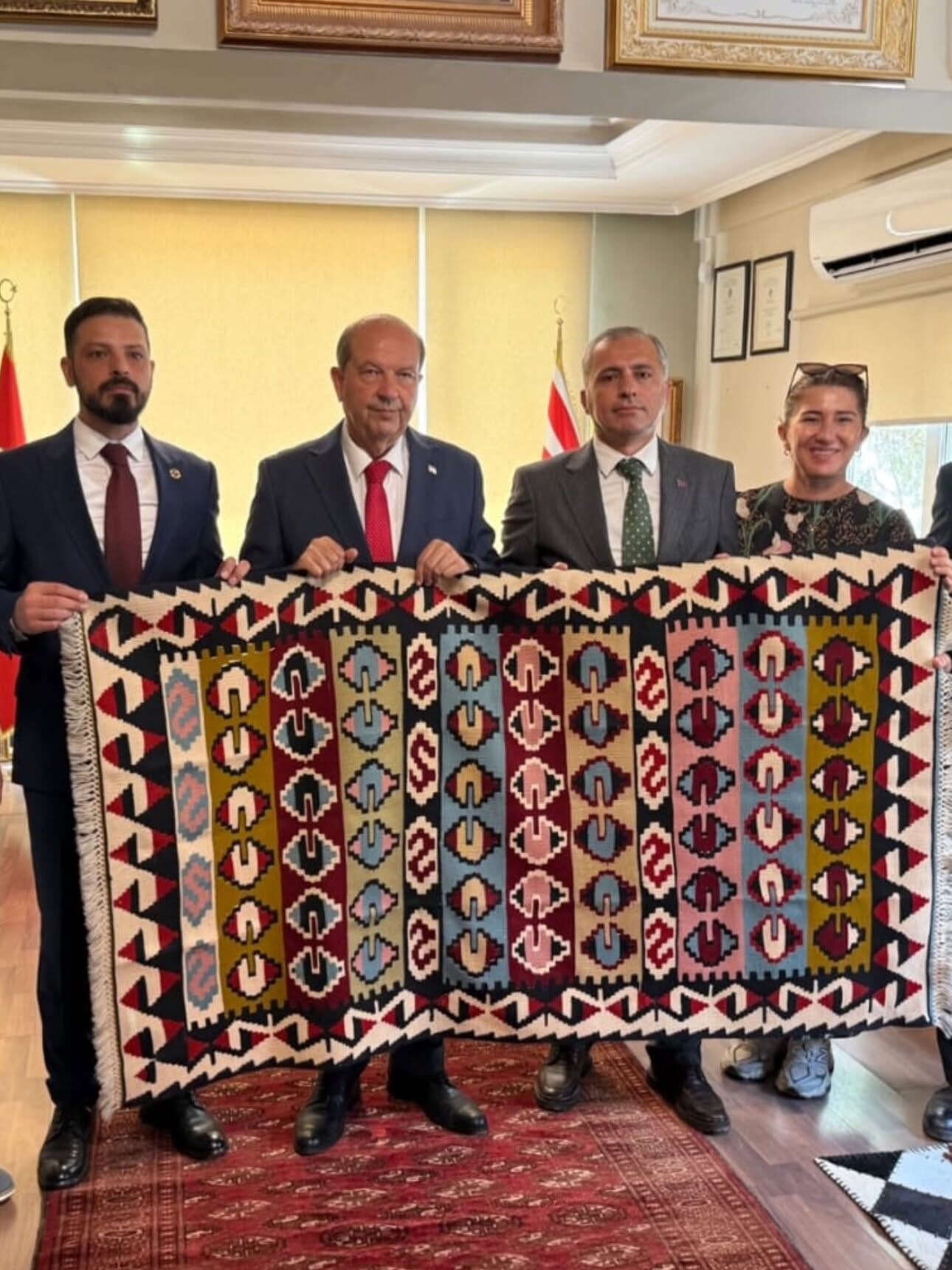 Dt. Mehmet Ali Şipal, Ersin Tatar'ı Ziyaret Etti (1)