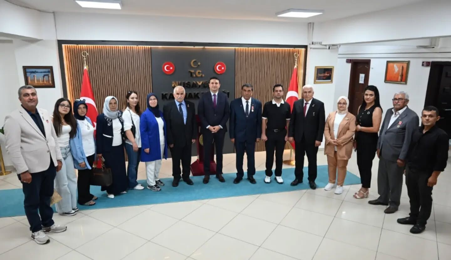 Durmuş Öksüz'den Kaymakam Temurci'ye Ziyaret (2)