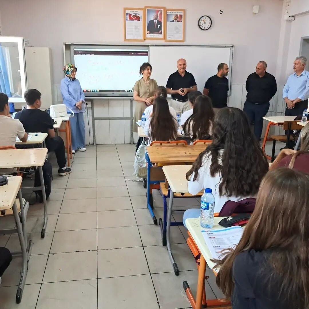 Düziçi İlçe Milli Eğitim Müdürü Aksay'dan Ziyaret
