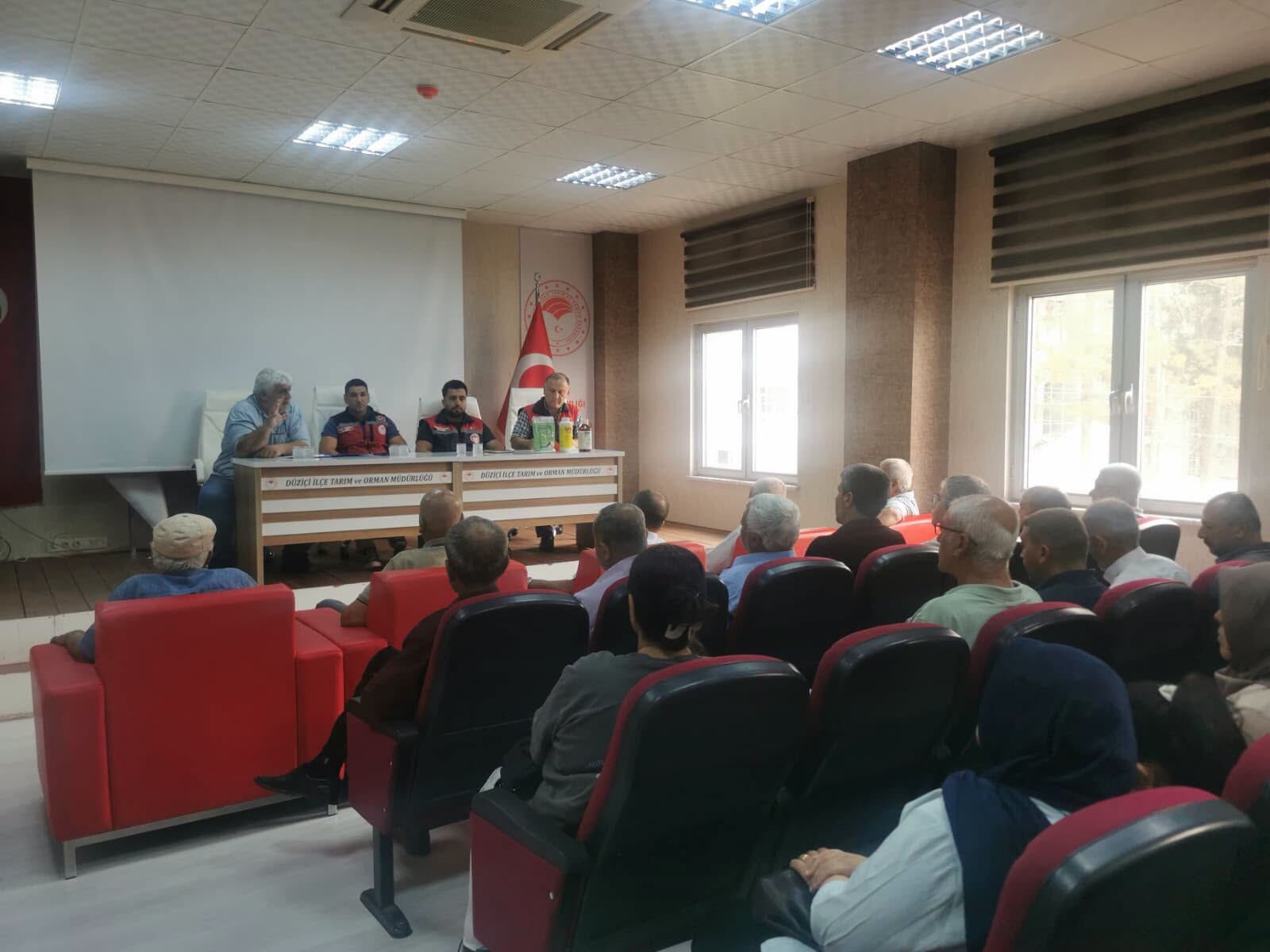 Düziçi'nde Çiftçilere Bitki Koruma Eğitimi Verildi (2)