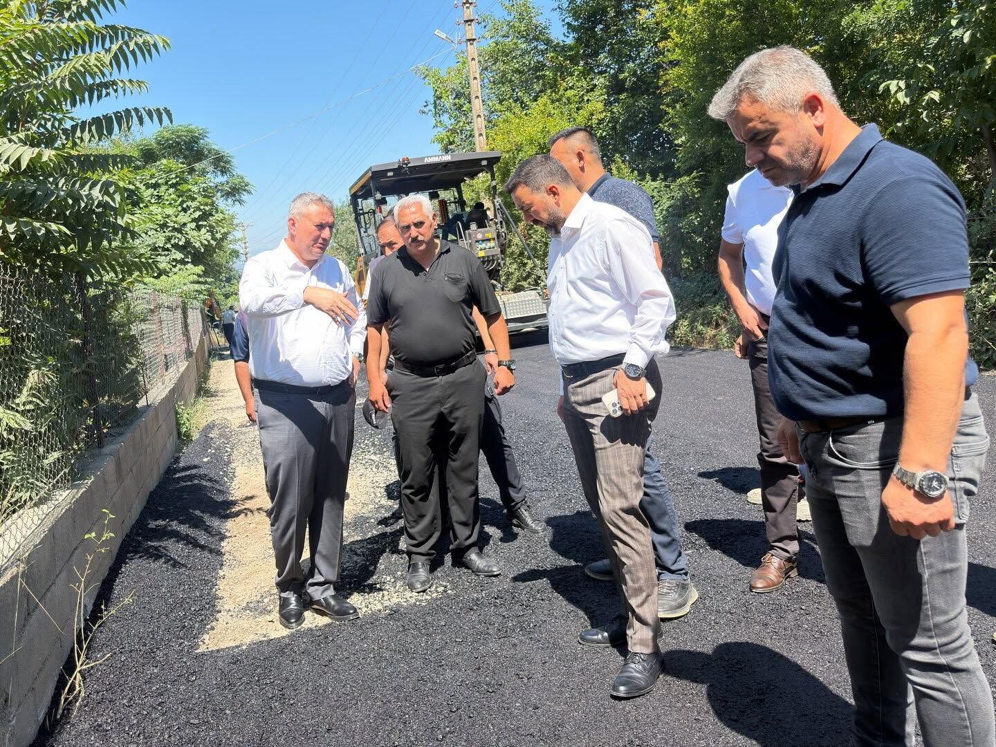 Düziçi’nde Yeni Asfalt Çalışmaları Yerinde İncelendi2