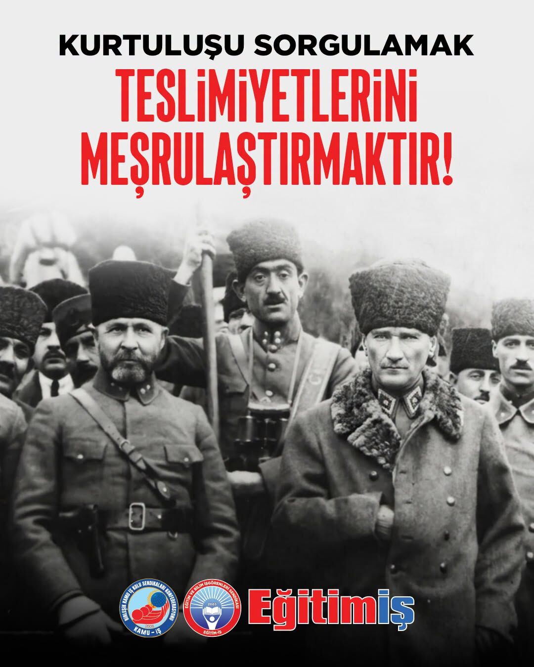 Eğitim İş Osmaniye Şube Başkanı Yücel'den Bakan Tekin'e Sert Tepki-1