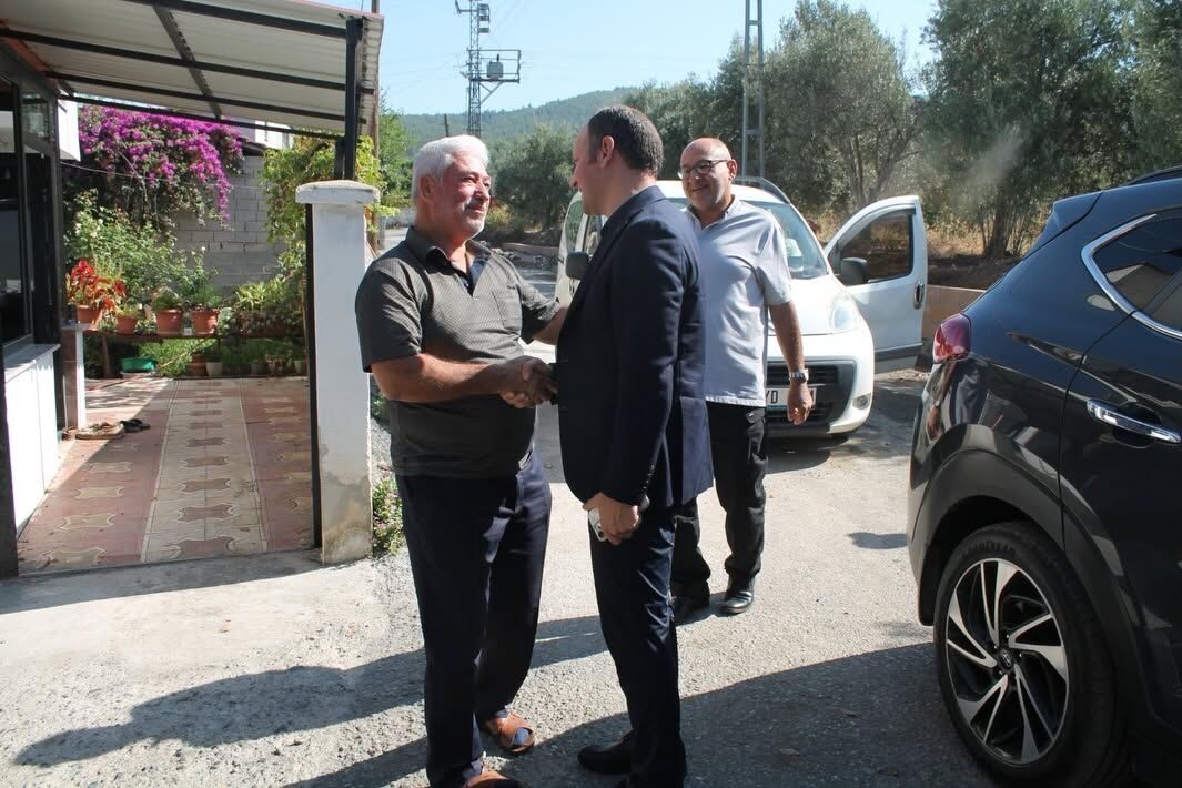 Erzin Kaymakamı Akpınar'dan Vatandaş Ziyareti