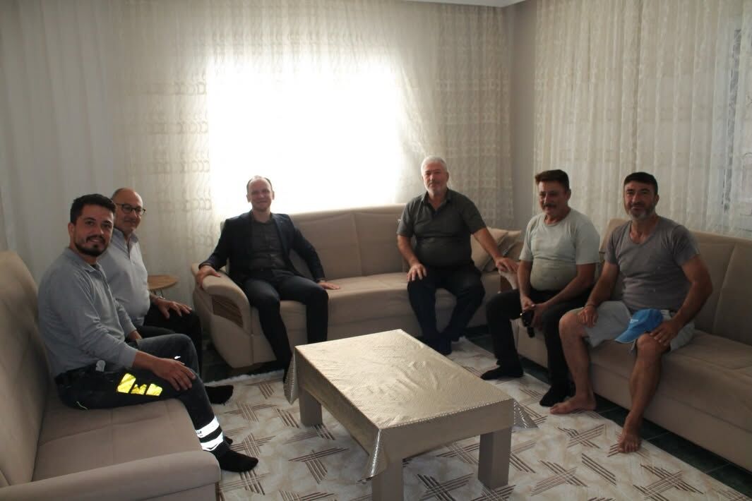 Erzin Kaymakamı Akpınar'dan Vatandaş Ziyareti1