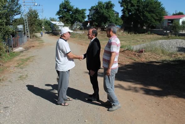 Erzin Kaymakamı Gökdere Mahallesi’ni Ziyaret Etti