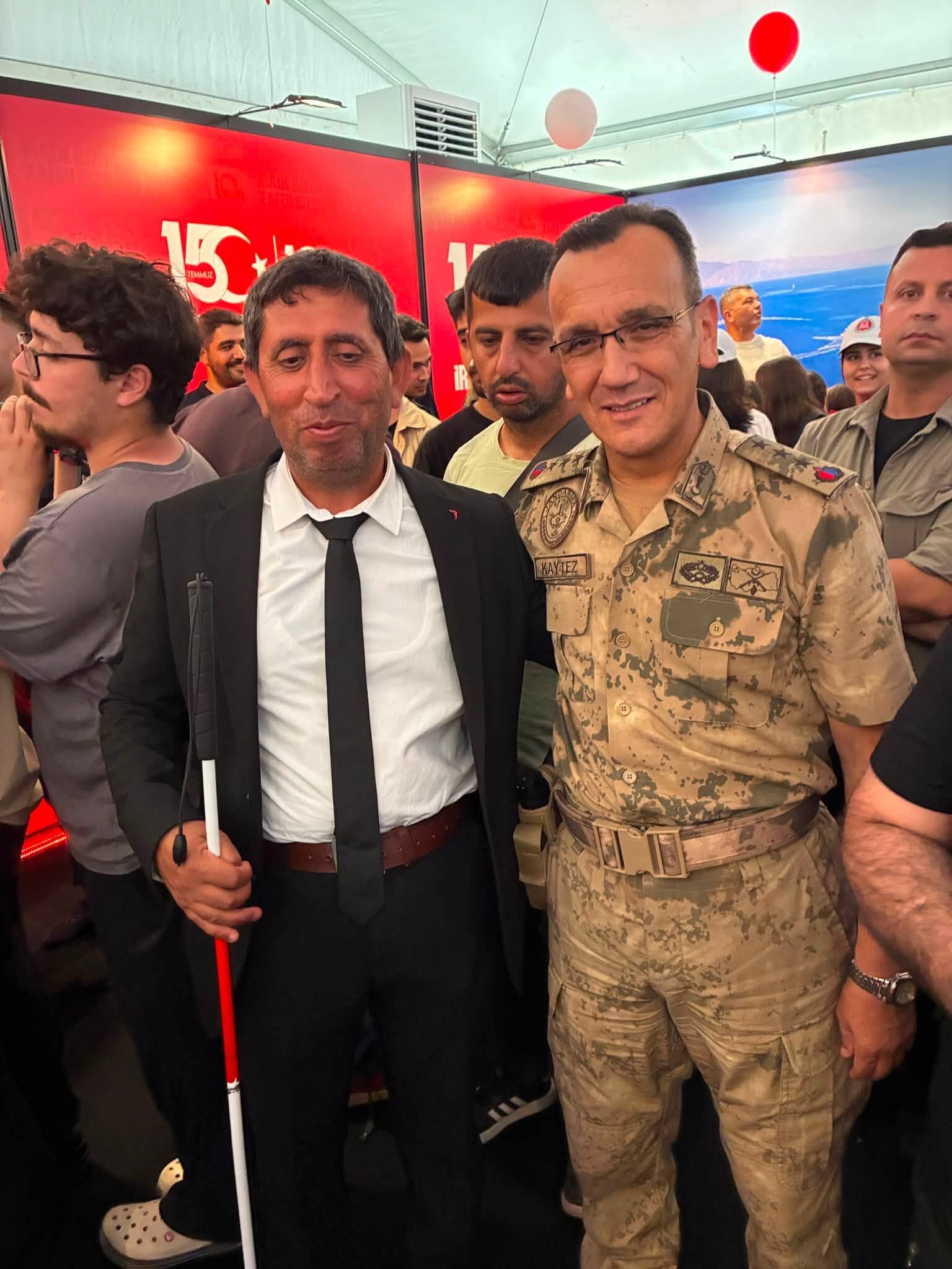 Görme Engellilerden 15 Temmuz Programına Anlamlı Katılım2