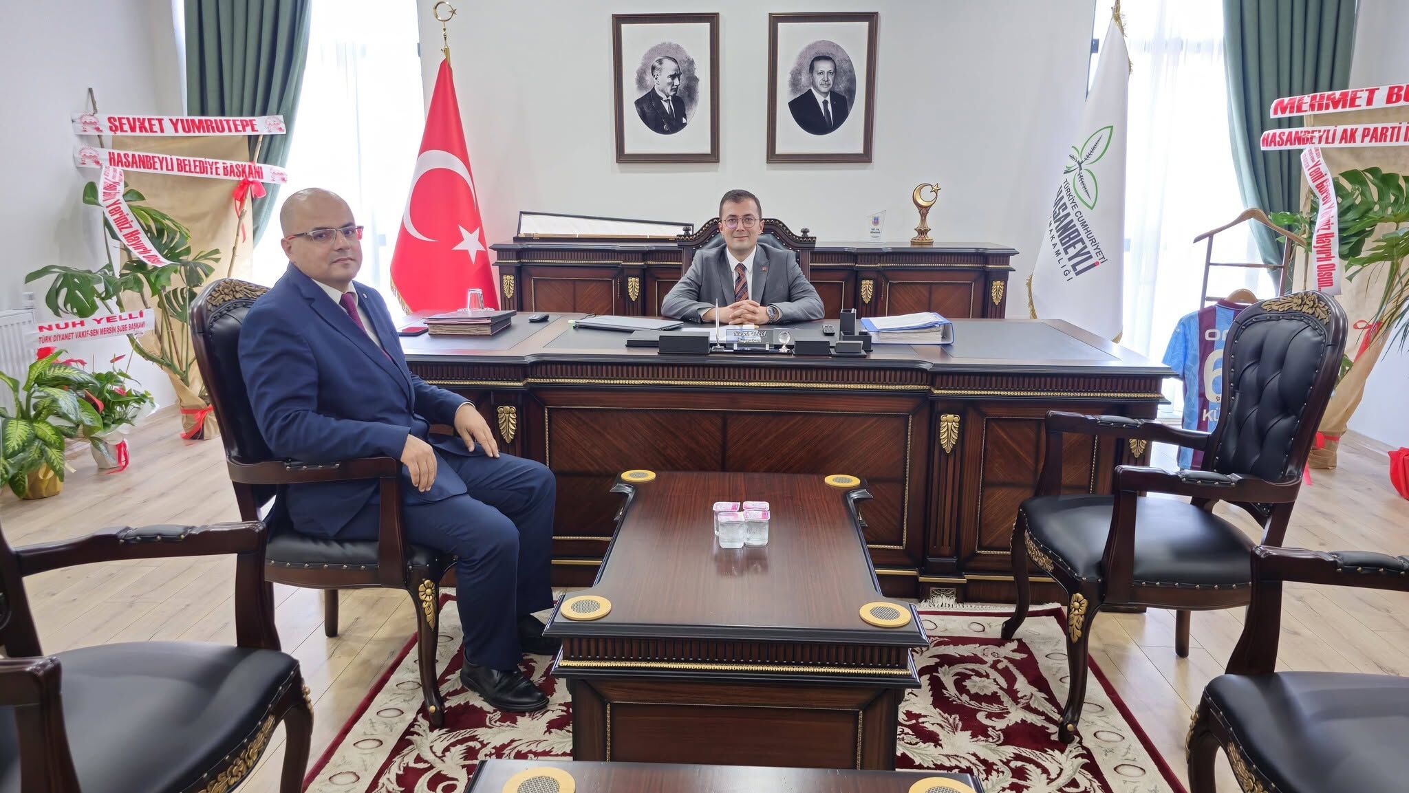 Hasanbeyli Kaymakamı Yelli'ye Hayırlı Olsun Ziyaretleri22