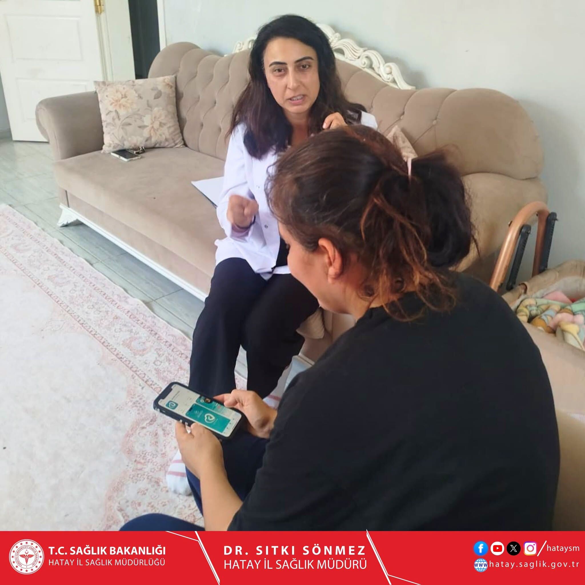 Hatay Kumlu'da Anne Adaylarına Her Gebeye Bir Ebe Desteği3