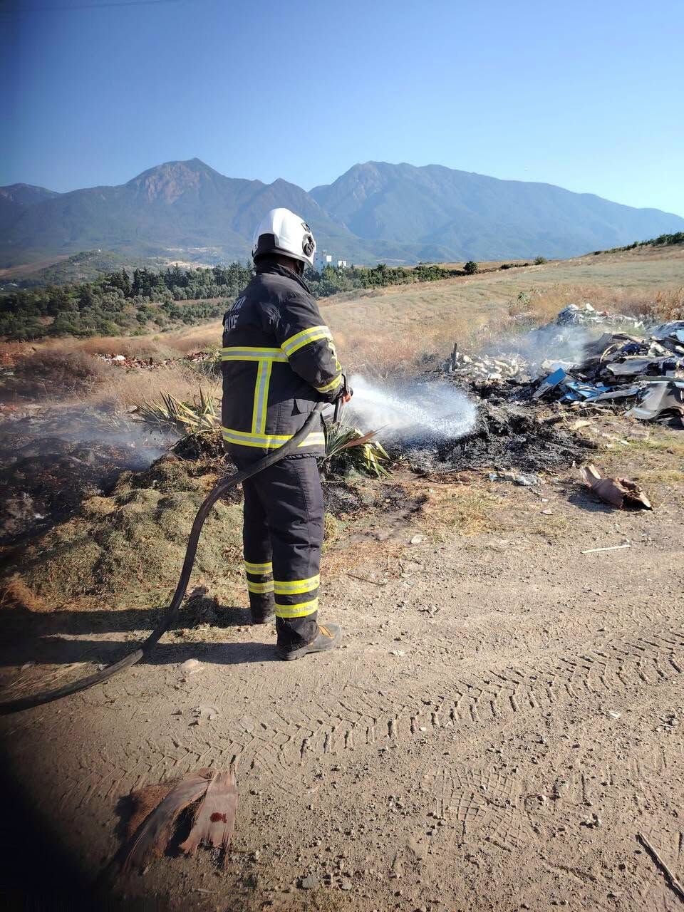 Hatay'da 3 İlçede Yangınlara Hızlı Müdahale2