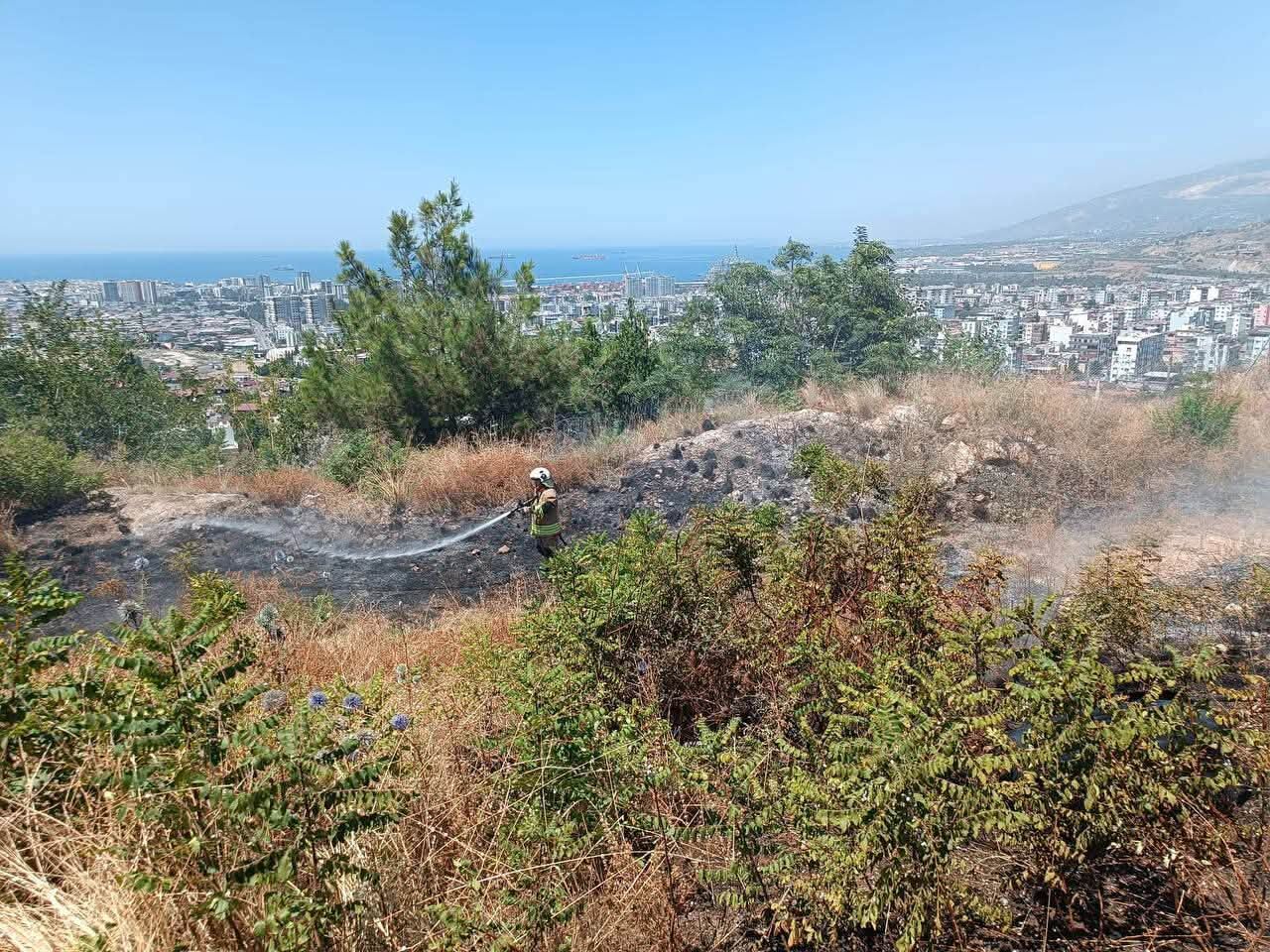 Hatay’da Çıkan Yangınlar Kısa Sürede Söndürüldü5