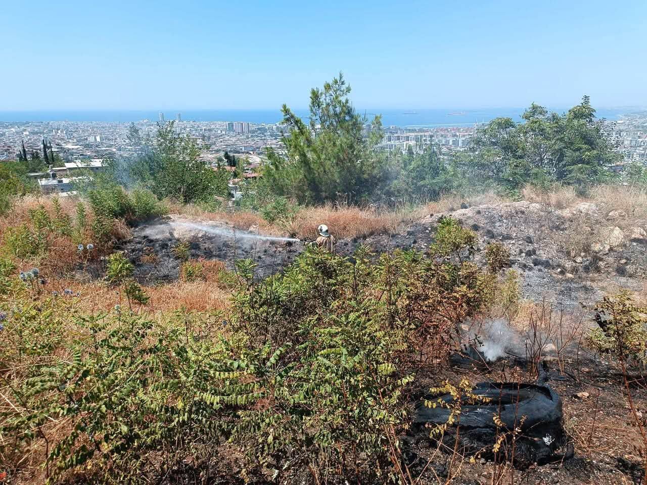 Hatay’da Çıkan Yangınlar Kısa Sürede Söndürüldü6