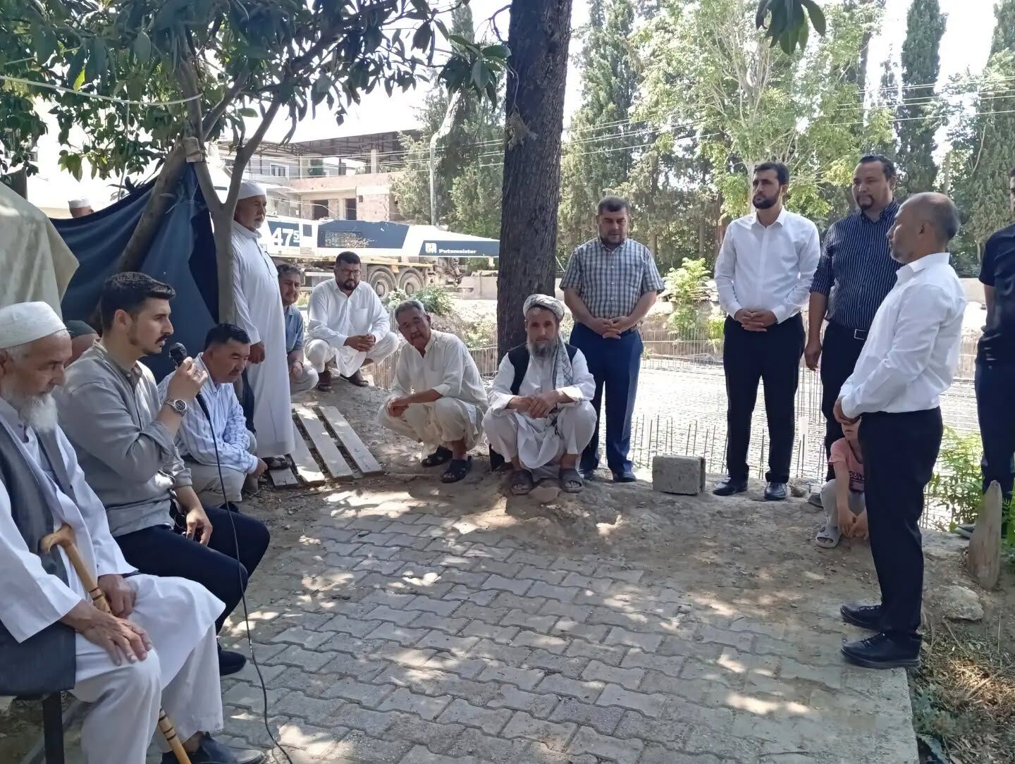 Hatay'da İmam Buhari Camii'nin Temeli Atıldı