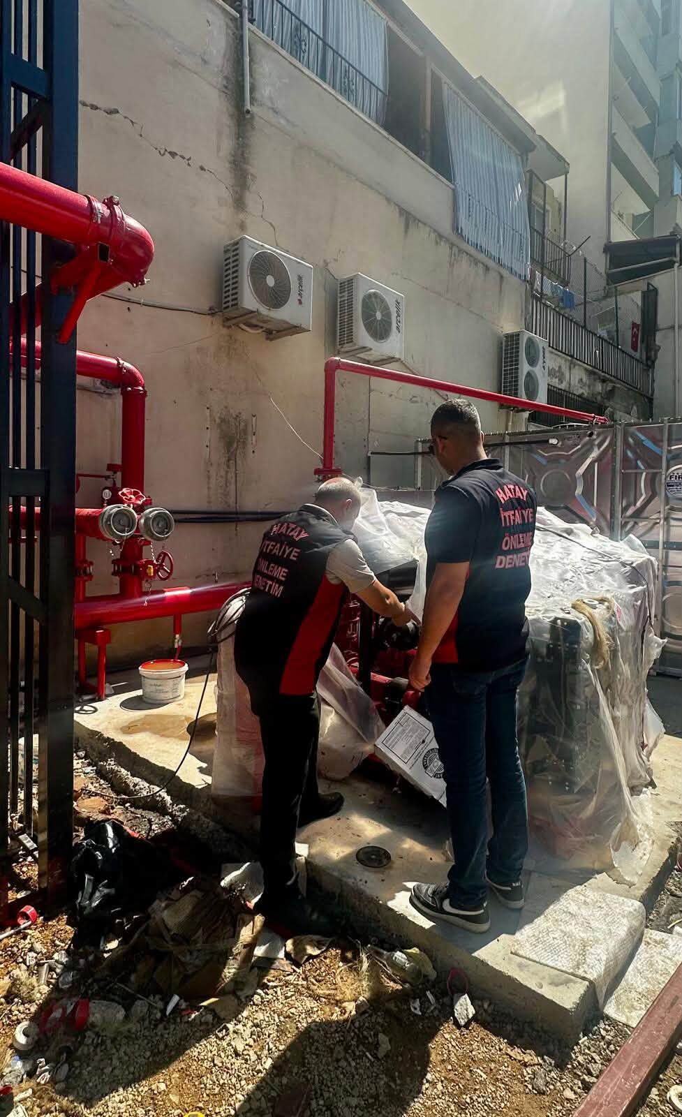 Hatay'da Konaklama Tesislerine Yangın Güvenliği Denetimi5